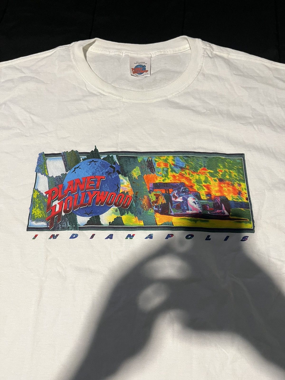 Vintage Vintage Planet Hollywood Tee Sz XXL Size US XXL / EU 58 / 5 - 2 Thumbnail