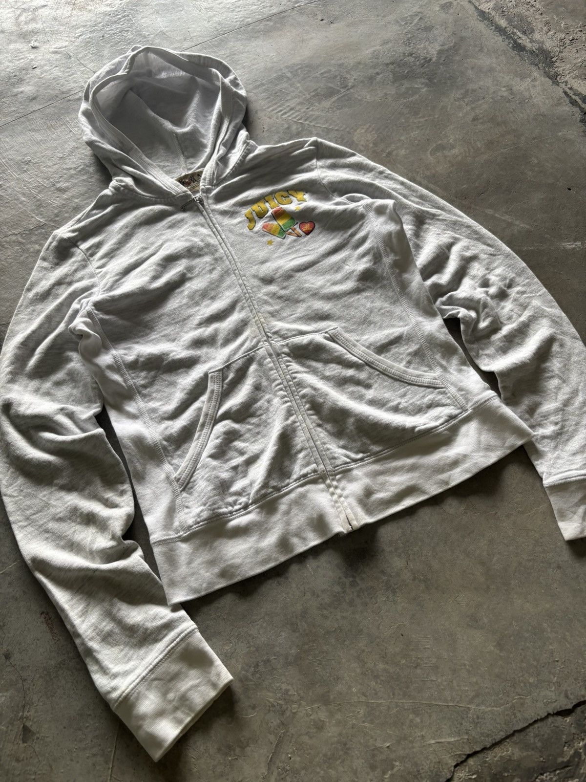 Hysteric Glamour × Juicy Couture × True Religion JUICY COUTURE ice cream popsicle light hoodie rare design Size S / US 4 / IT 40 - 9 Thumbnail