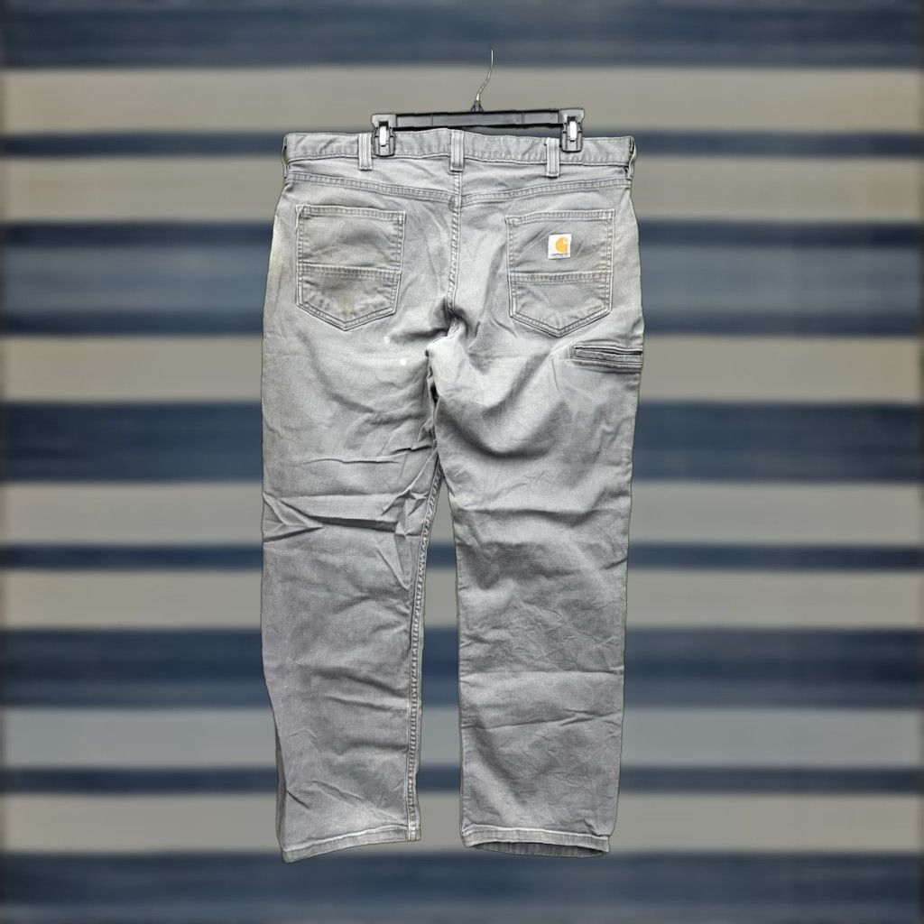 Carhartt Carhartt Carpenter Pants Mens 38x29 Grey Utility Workwear Size US 38 / EU 54 - 1 Thumbnail