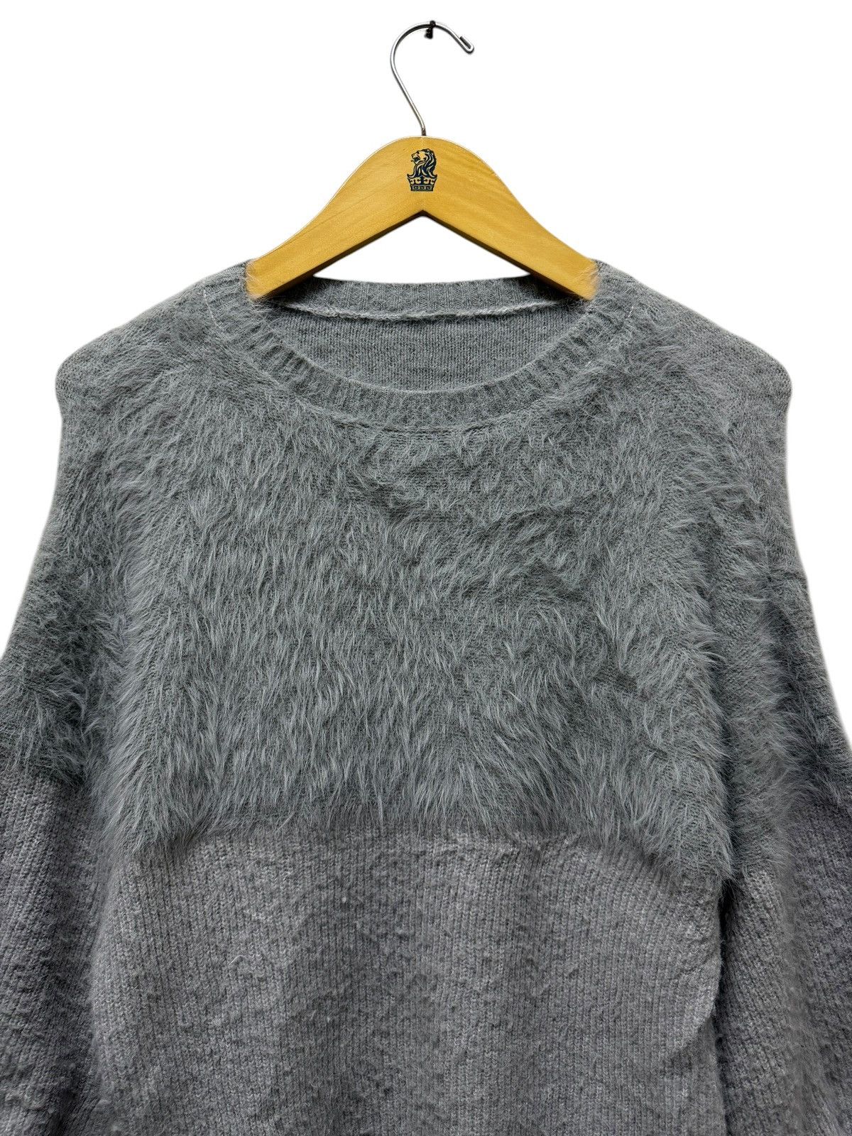 Aran Isles Knitwear Vintage Allumette AL Crewneck Mohair Knitwear Sweater Jumper Size M / US 6-8 / IT 42-44 - 4 Thumbnail