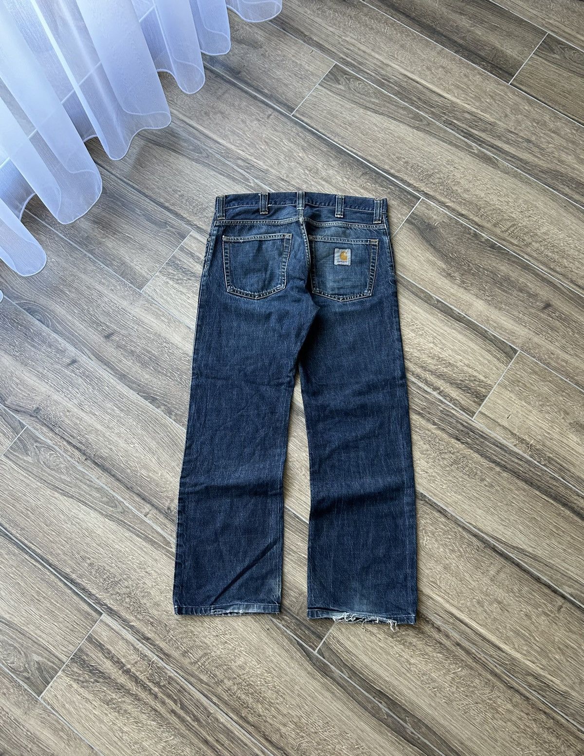 Carhartt × Vintage Vintage Carhartt distressed mens jeans y2k Size US 31 - 1 Thumbnail