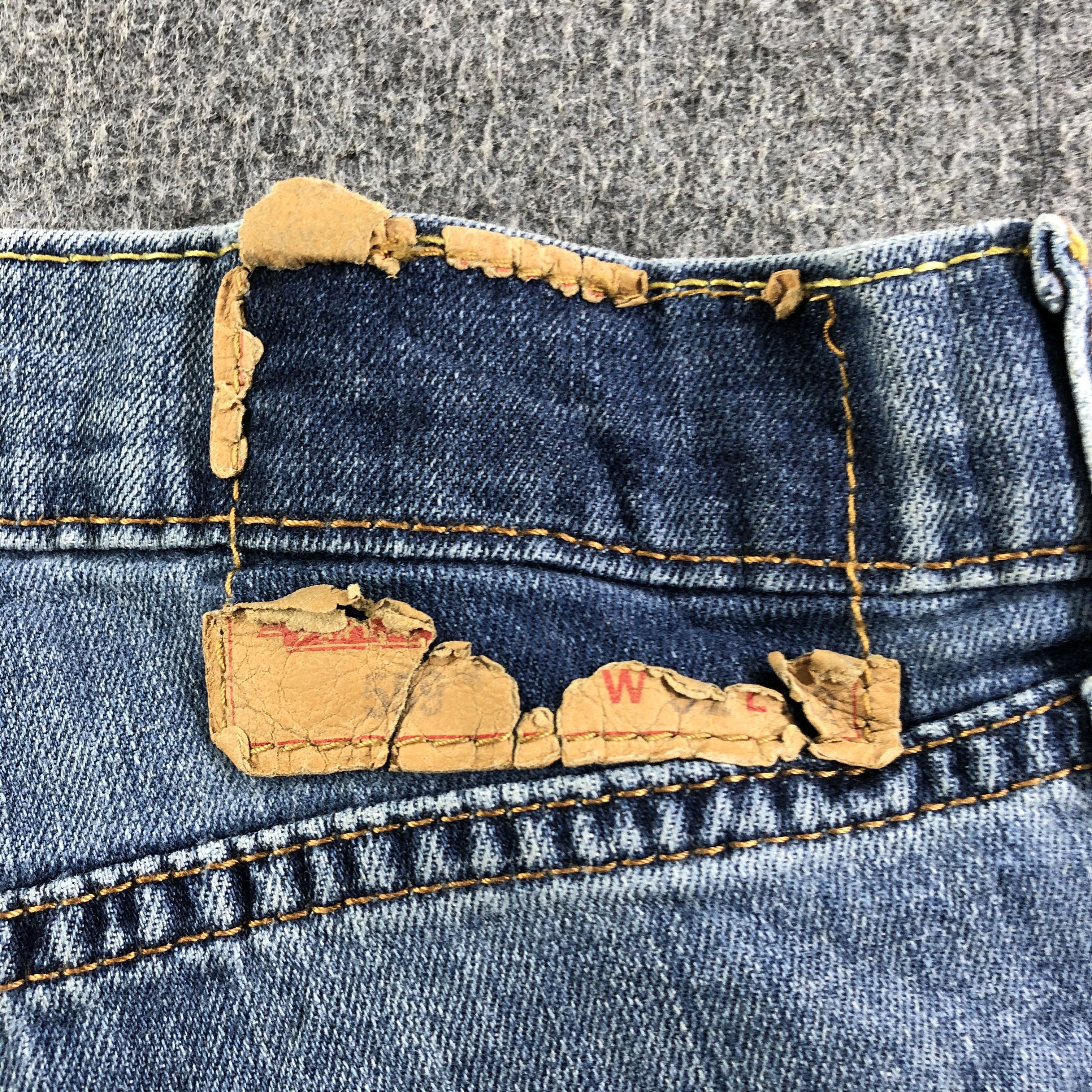 Levi's Vintage Blue Wash Levis 559 Jeans-J3344 Size US 31 - 5 Thumbnail