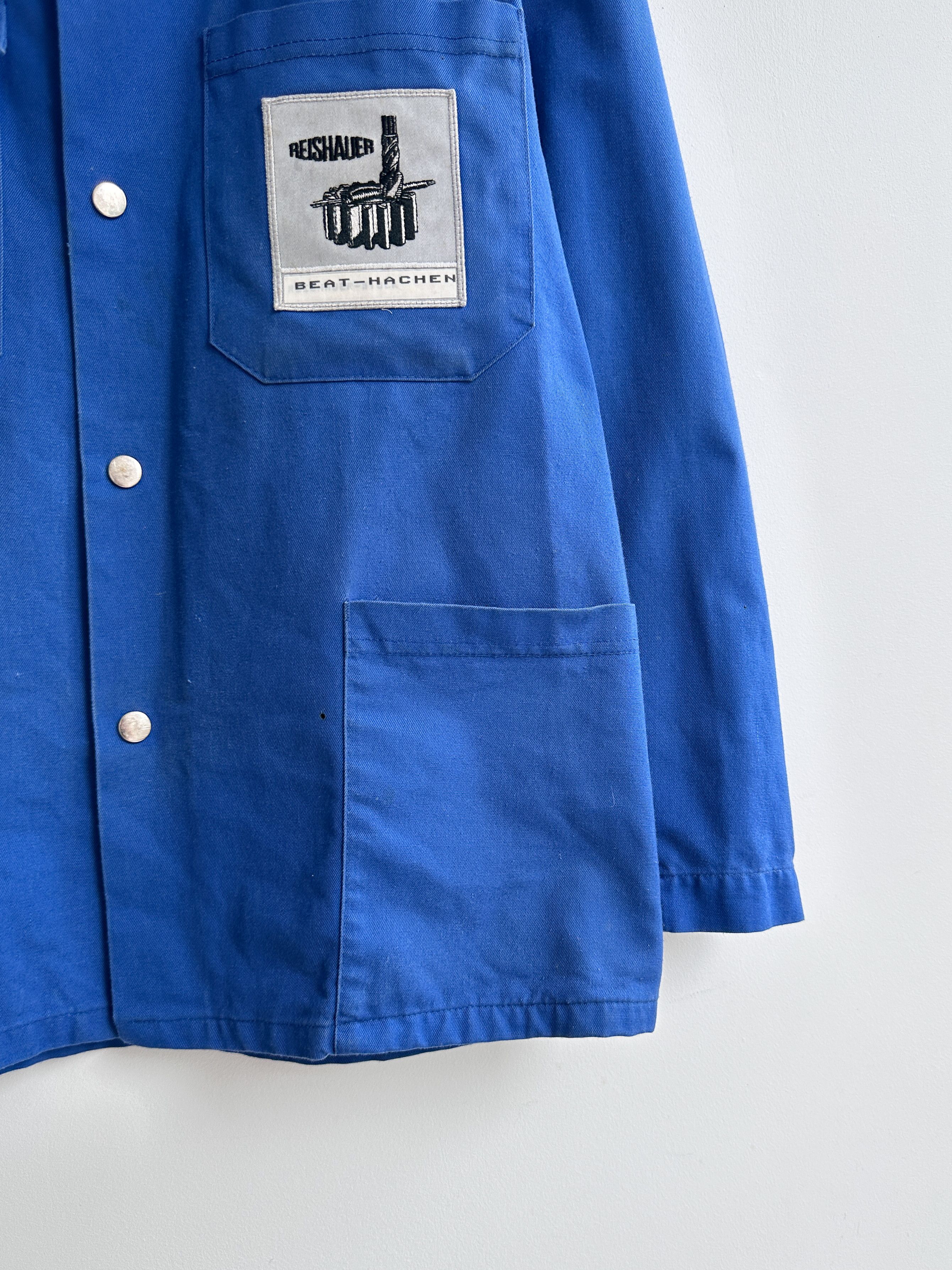 Vintage Vintage Workwear Blue Utility Jacket Size US M / EU 48-50 / 2 - 5 Thumbnail
