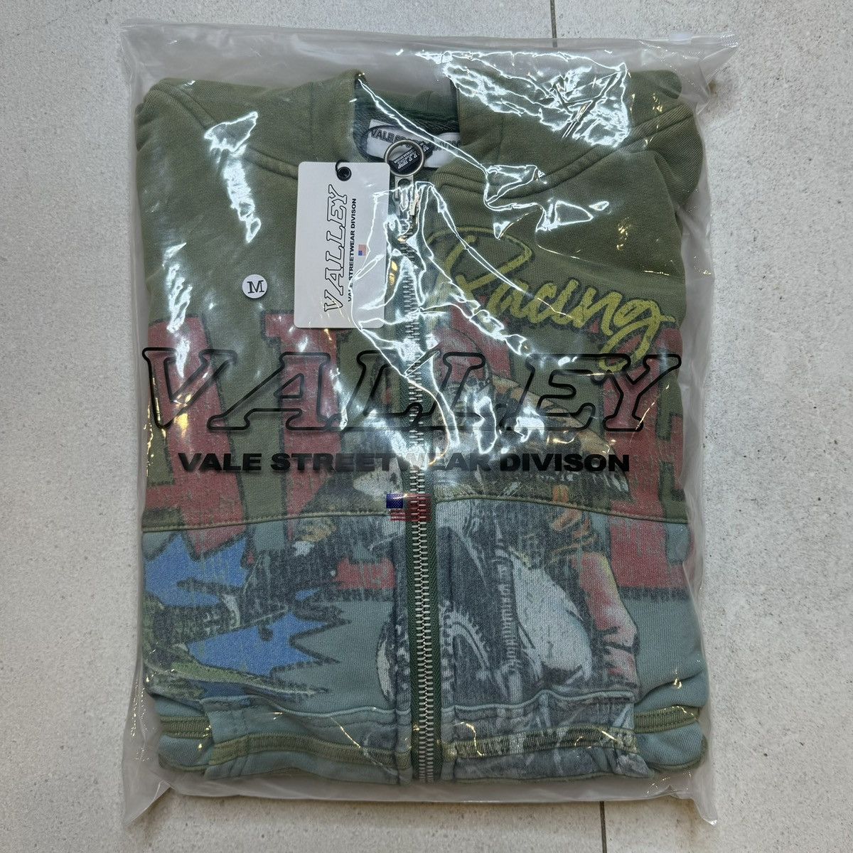 Vale Vale Forever Xtreme Motorcross Zip Up Hoodie SIZE MEDIUM Size US M / EU 48-50 / 2 - 3 Thumbnail