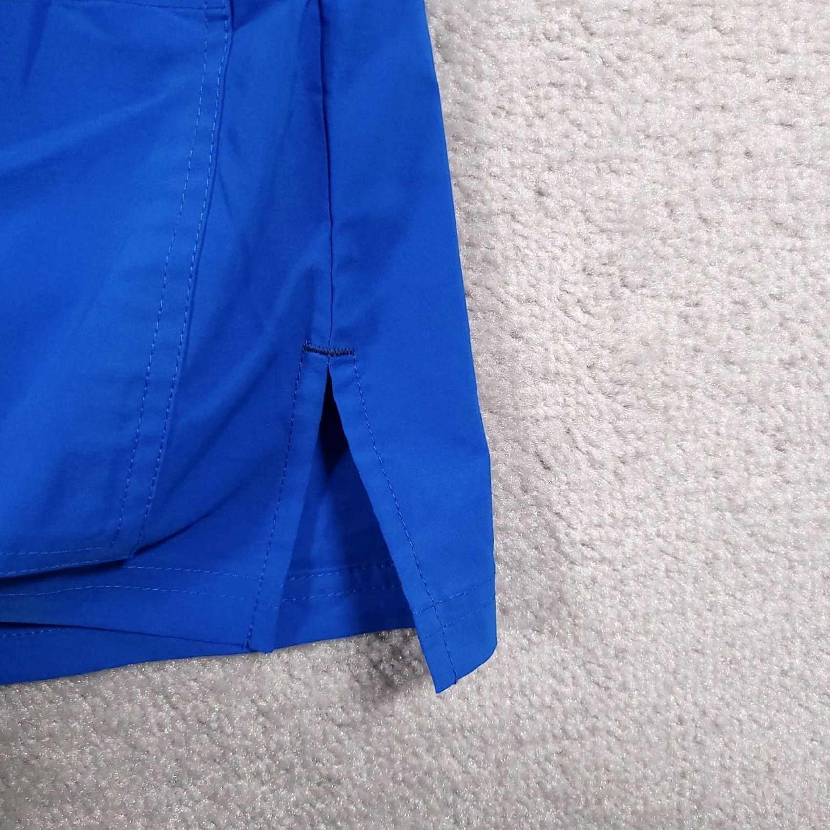 Koio Koi Shirt S Blue Scrub Solid Neck Short Sleeve Medical Pullover Womens Size S / US 4 / IT 40 - 4 Thumbnail
