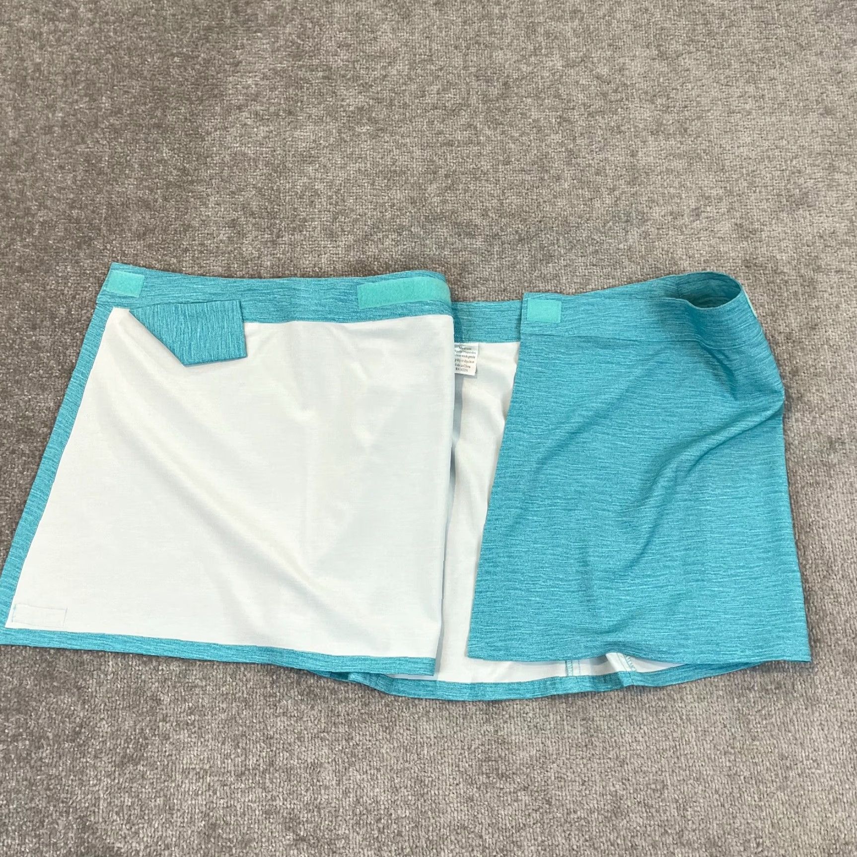 Vintage RipSkirt Womens Medium Blue 16" Beach Cover Up Easy Access Hawaii Adjustable Skirt Midi Beach Dress Wrap Womens Blue RipSkirt 16" Size 32" / US 10 / IT 46 - 5 Thumbnail