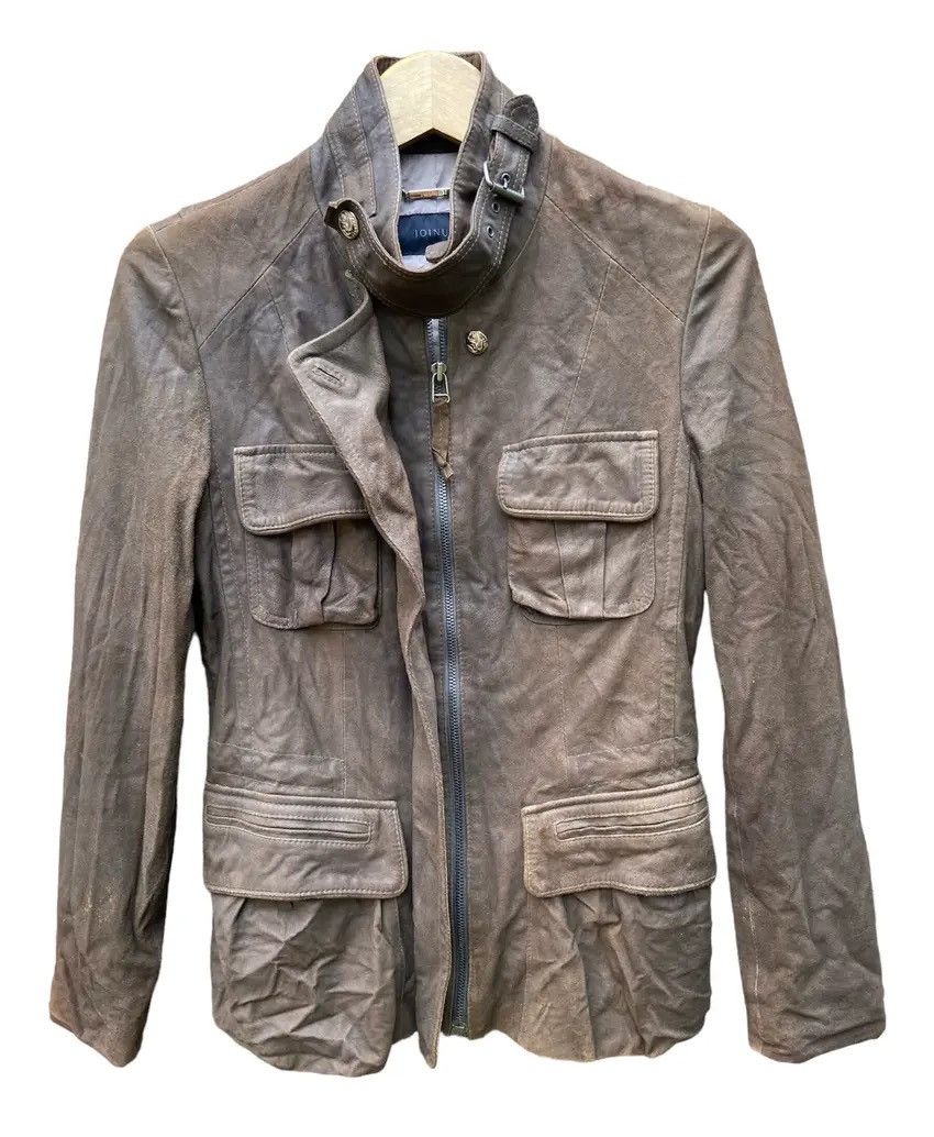 14th Addiction × KMRii × Yasuyuki Ishii Japanese 14thaddiction style joinus leather jacket Size US M / EU 48-50 / 2 - 4 Thumbnail