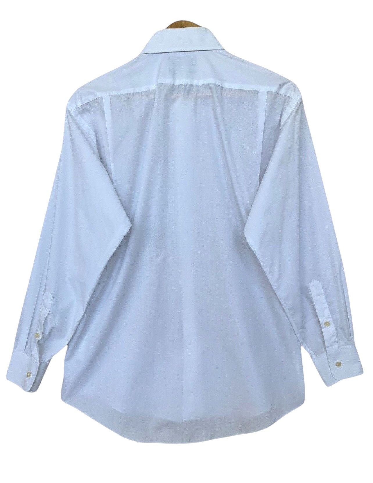 Designer × Japanese Brand × Kansai Yamamoto Vintage Kansai Yamamoto Button Up Blank White Shirt Size US L / EU 52-54 / 3 - 2 Thumbnail