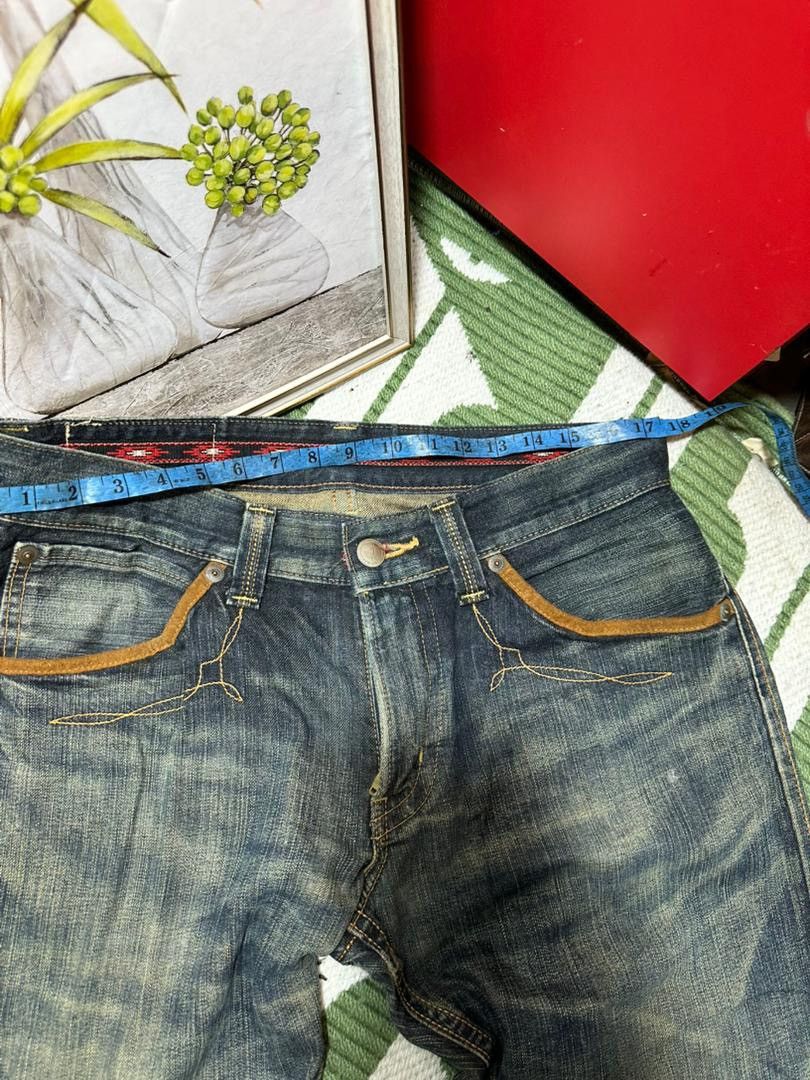 Edwin EDWIN Vintage Eclusive Flare Disyressed Jeans Size US 34 / EU 50 - 7 Thumbnail