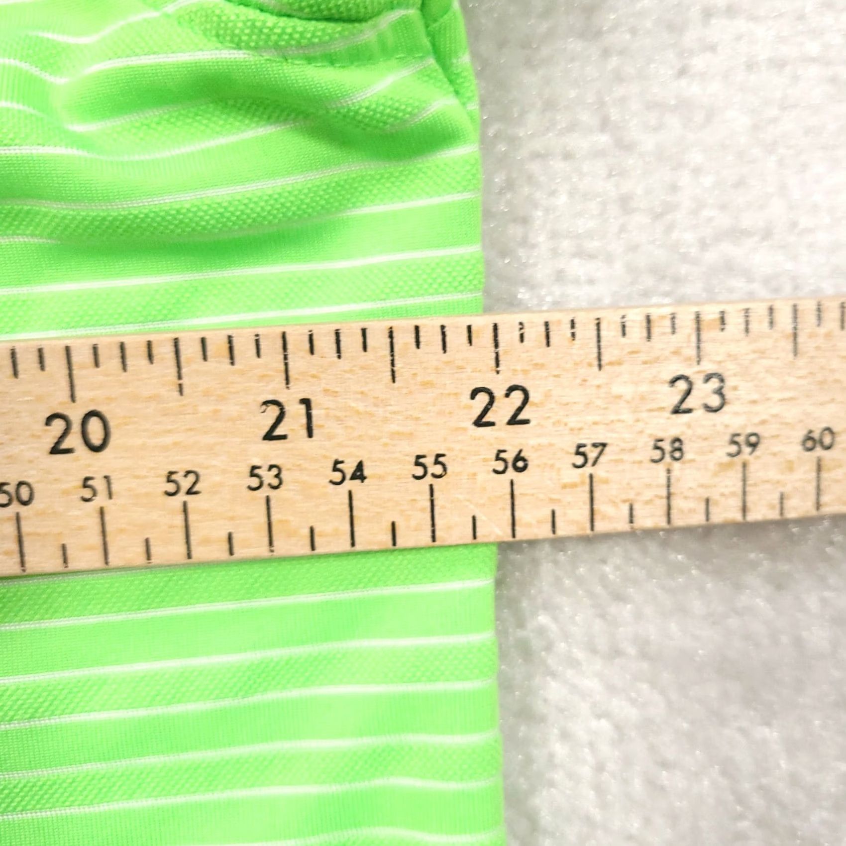 Vintage Pebble Beach Mens Polo Performance Golf Green Short Sleeve Stripe Size Large Size US L / EU 52-54 / 3 - 5 Thumbnail