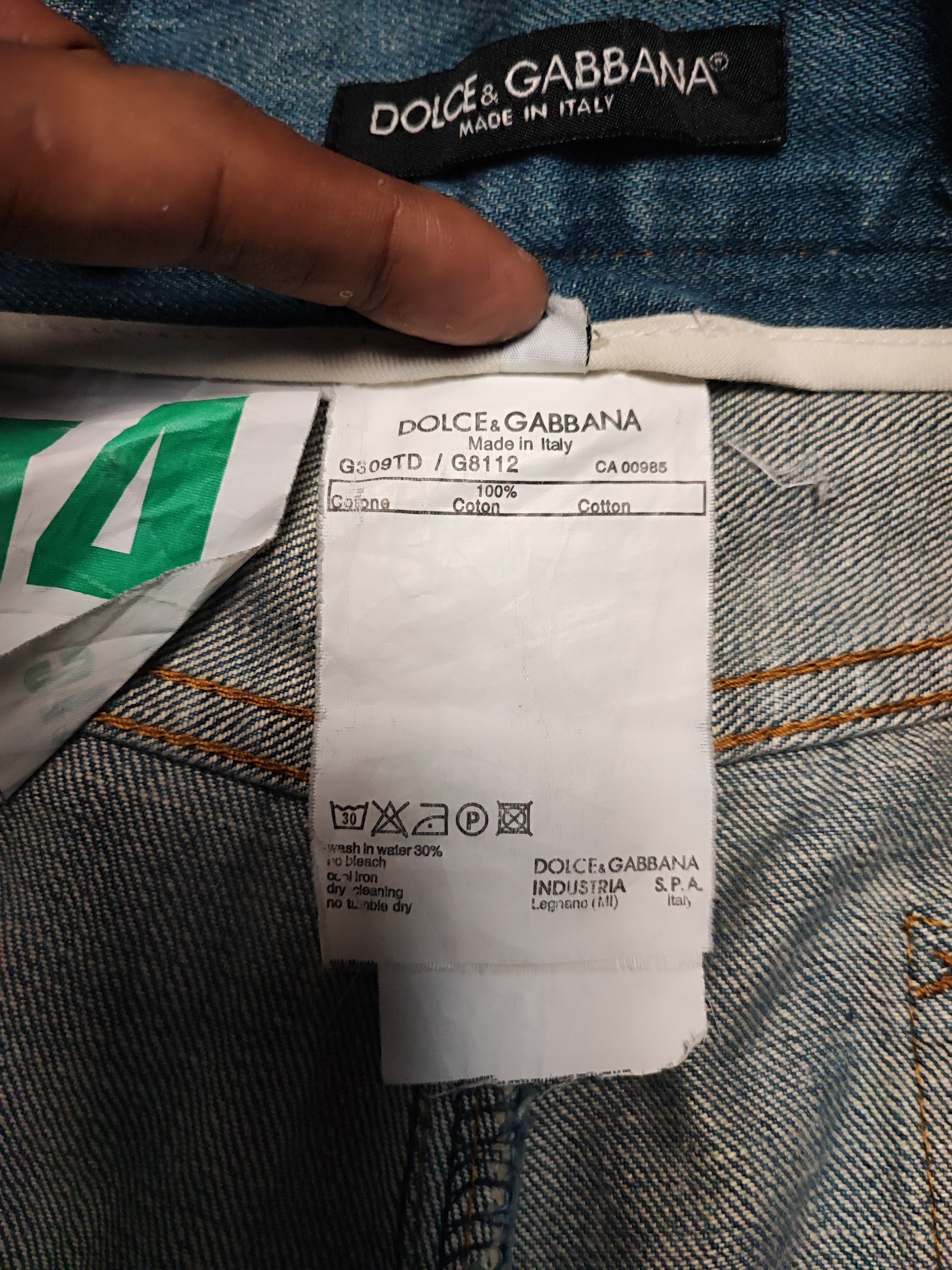 Dolce & Gabbana D&G Dolce&Gabbana Logo Jeans DISTRESSED Pants Size US 36 / EU 52 - 17 Thumbnail