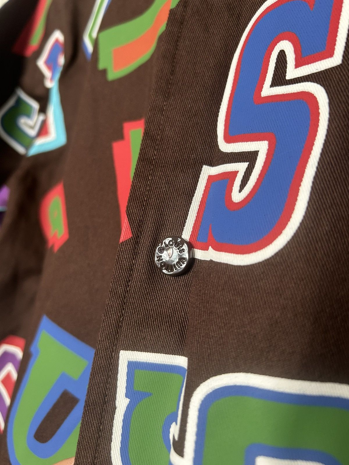 Louis Vuitton × NBA Louis vuitton NBA button up brown Size US M / EU 48-50 / 2 - 3 Thumbnail