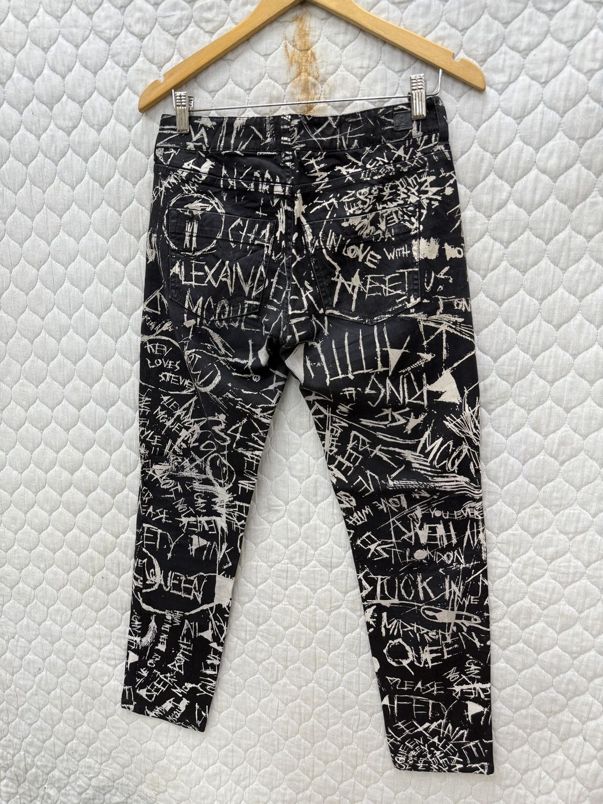 Alexander McQueen 🔥🔥🔥ARCHIVE ALEXANDER MCQUEEN PUNK PANTS Size US 29 - 8 Thumbnail