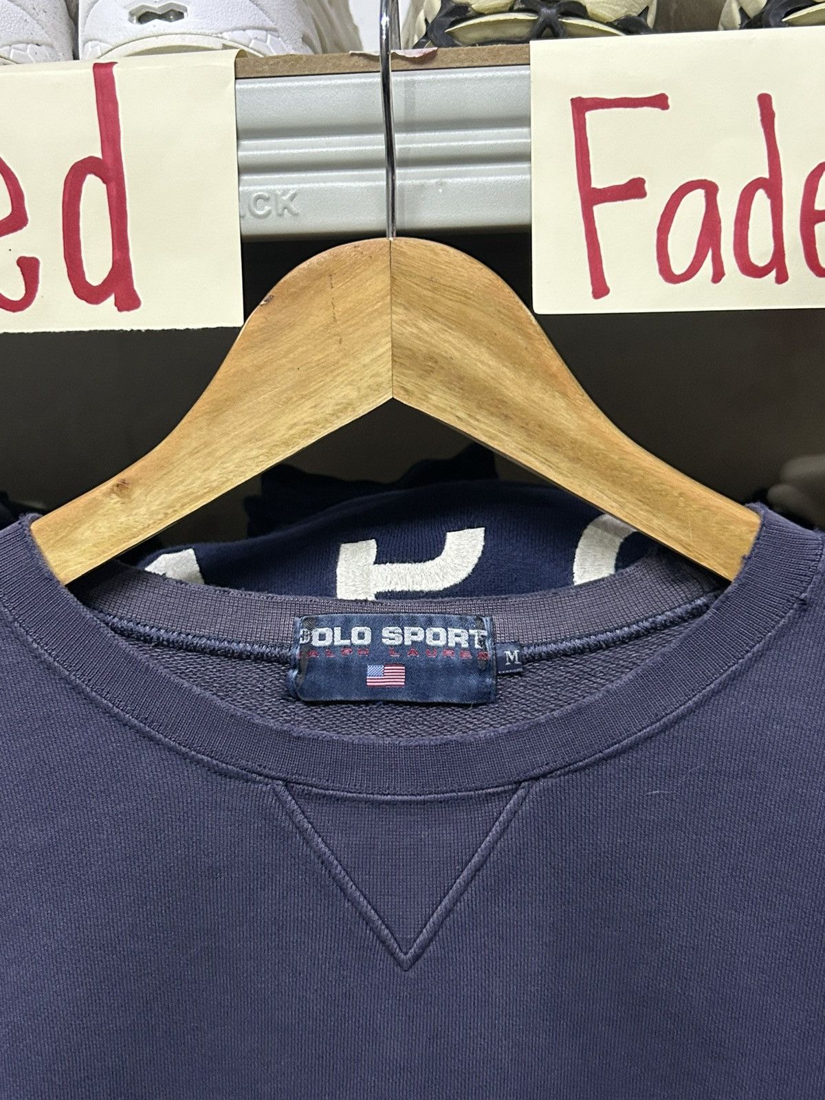 Polo Ralph Lauren Vintage Sunfaded Polo Sport Ralph Lauren Size US M / EU 48-50 / 2 - 4 Thumbnail