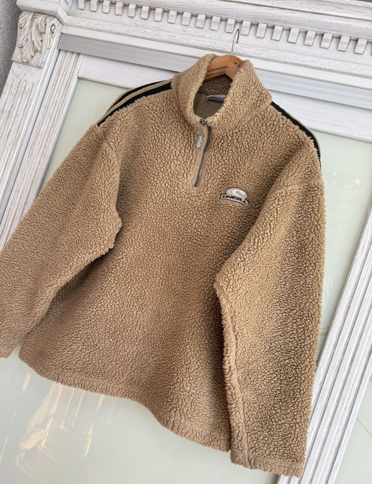 O'Neill × Vintage Vintage 90s O’Neill Sherpa Fleece Zip Rare Surf Skate Size US M / EU 48-50 / 2 - 3 Thumbnail