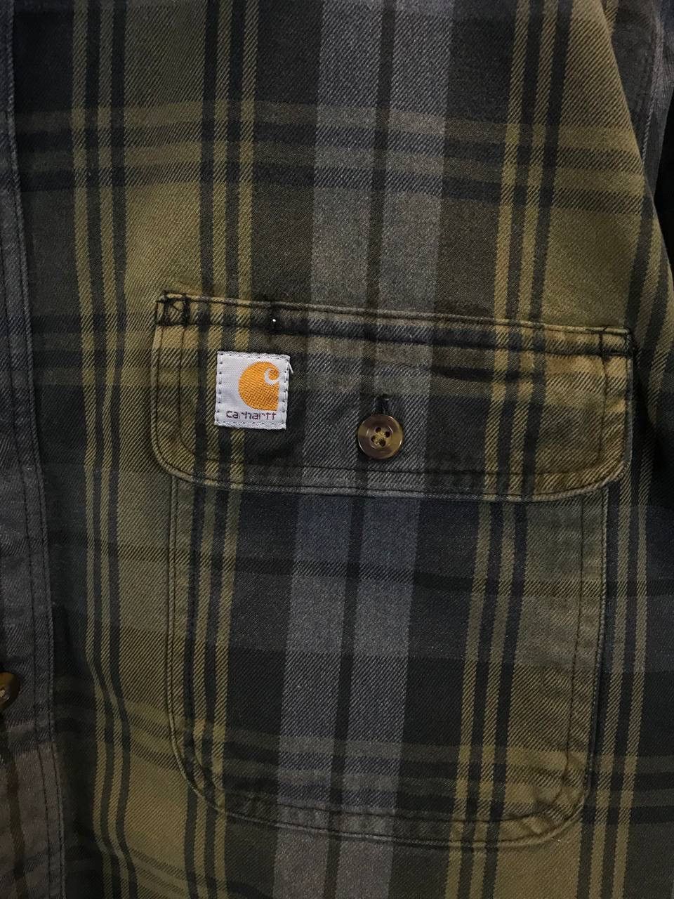 Carhartt Carhartt vintage outdoor heavy cotton shirt Size US XL / EU 56 / 4 - 3 Thumbnail