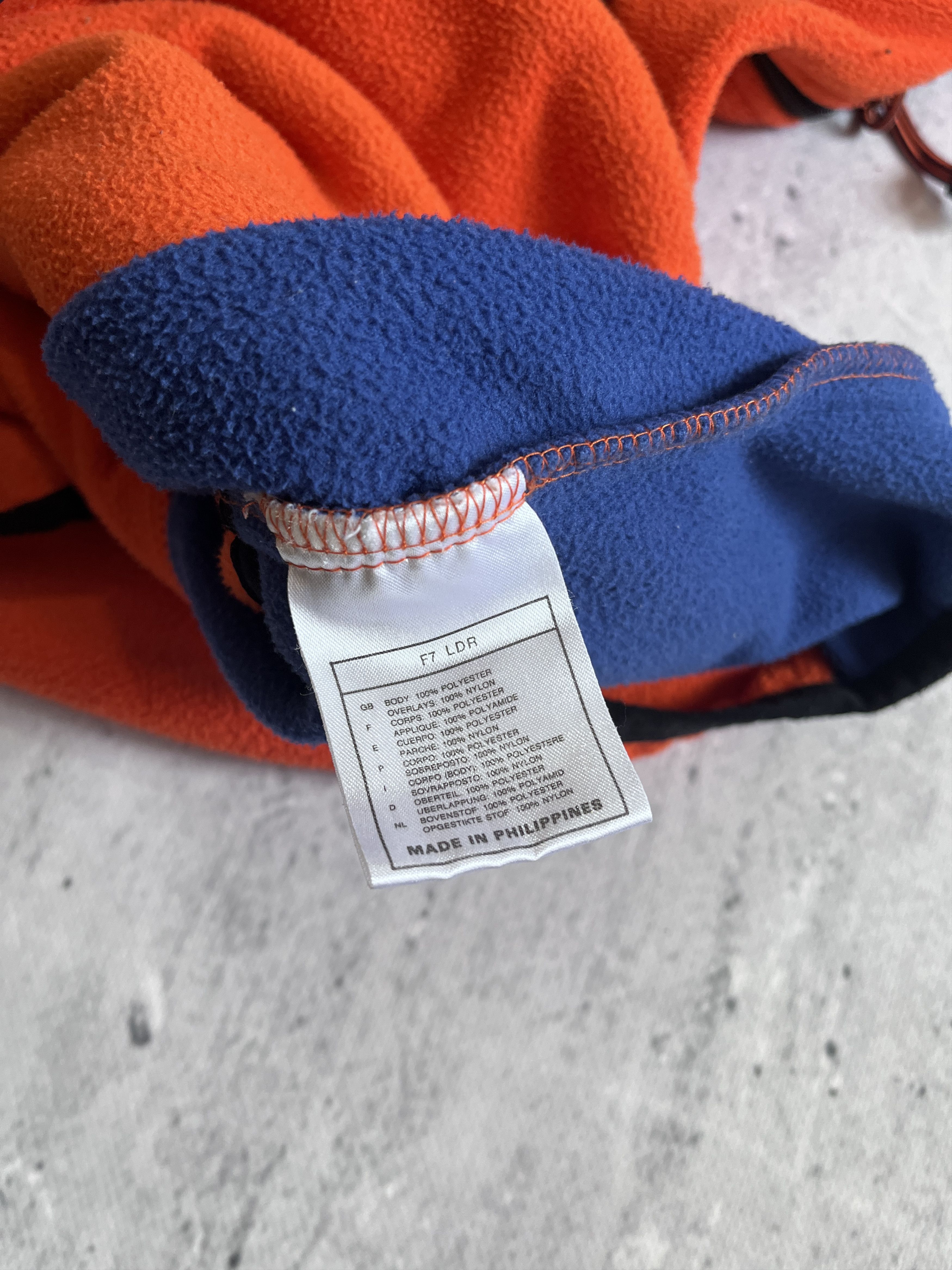 Nike ACG NIKE ACG VINTAGE 90S BLUE ORANGE FLEECE JACKET Size US L / EU 52-54 / 3 - 15 Thumbnail