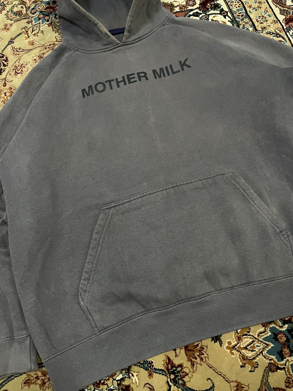 Band Tees Vintage Mother Milk Sunfaded Pullover Hoodie Size US L / EU 52-54 / 3 - 3 Thumbnail