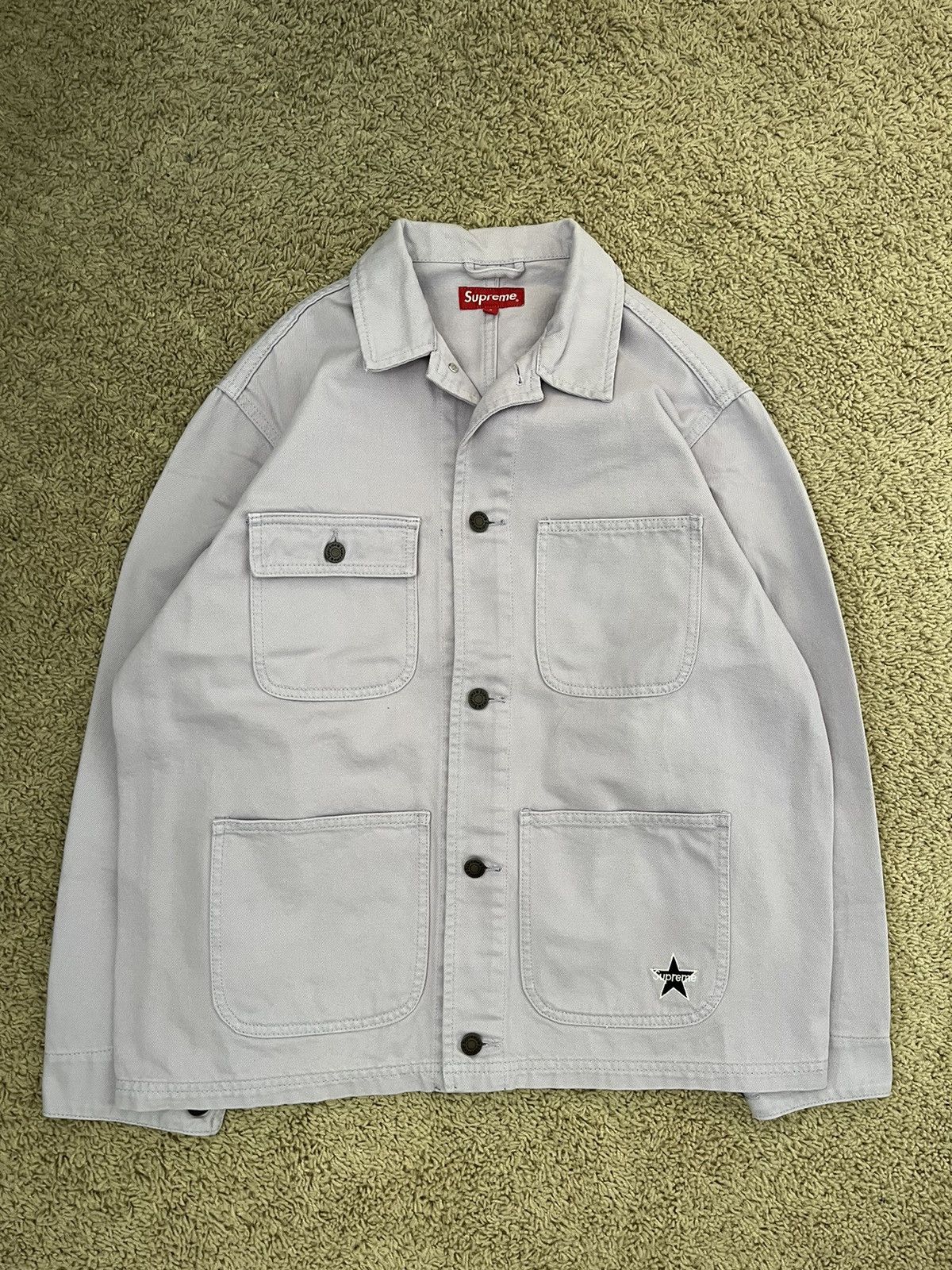 Supreme Supreme denim chore coat Size US S / EU 44-46 / 1 - 6 Thumbnail