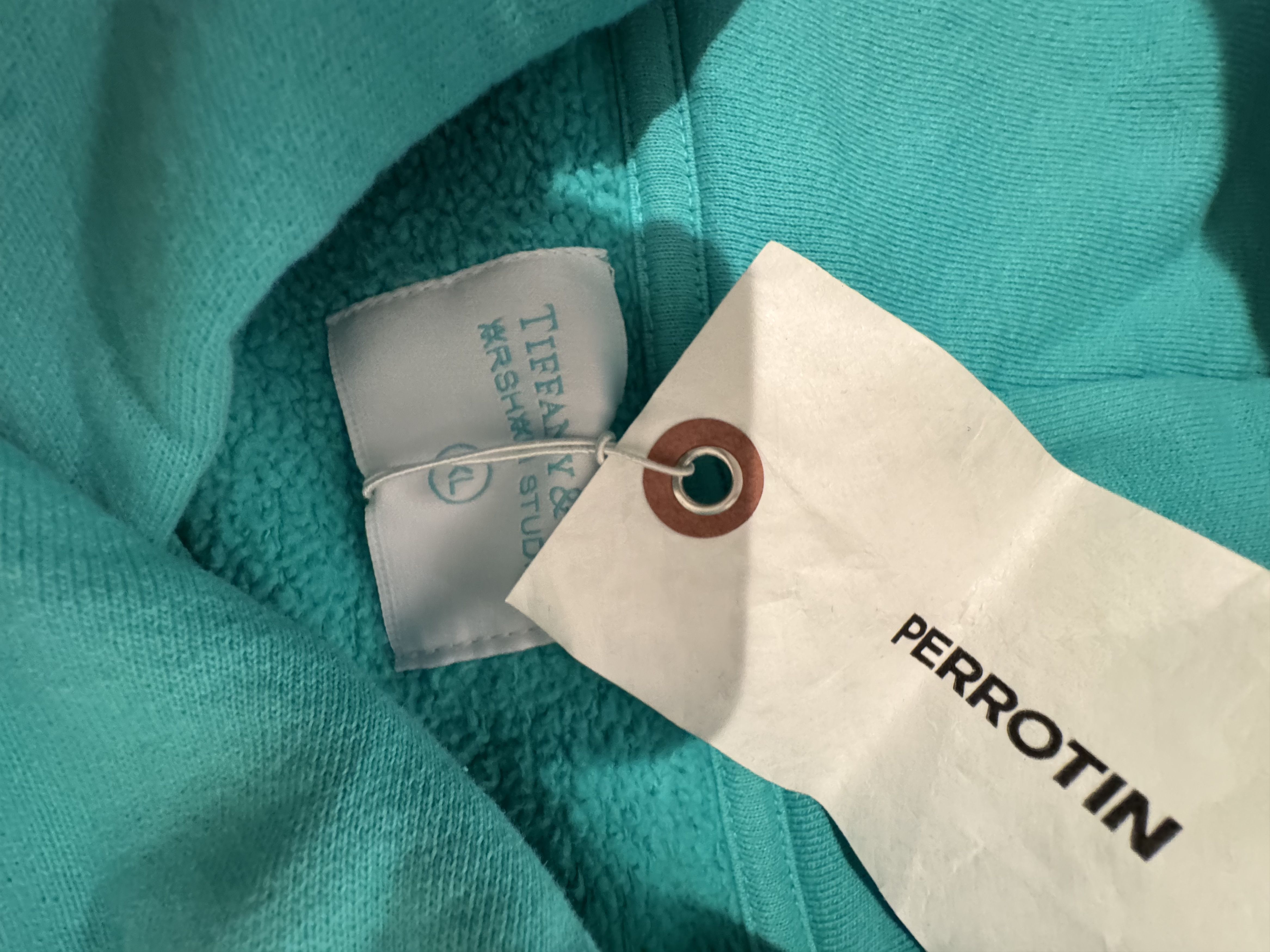 Tiffany & Co. NEW TIFFANY x ARSHAM STUDIO HOODIE IN TIFFANY BLUE SZ XL Size US XL / EU 56 / 4 - 8 Thumbnail