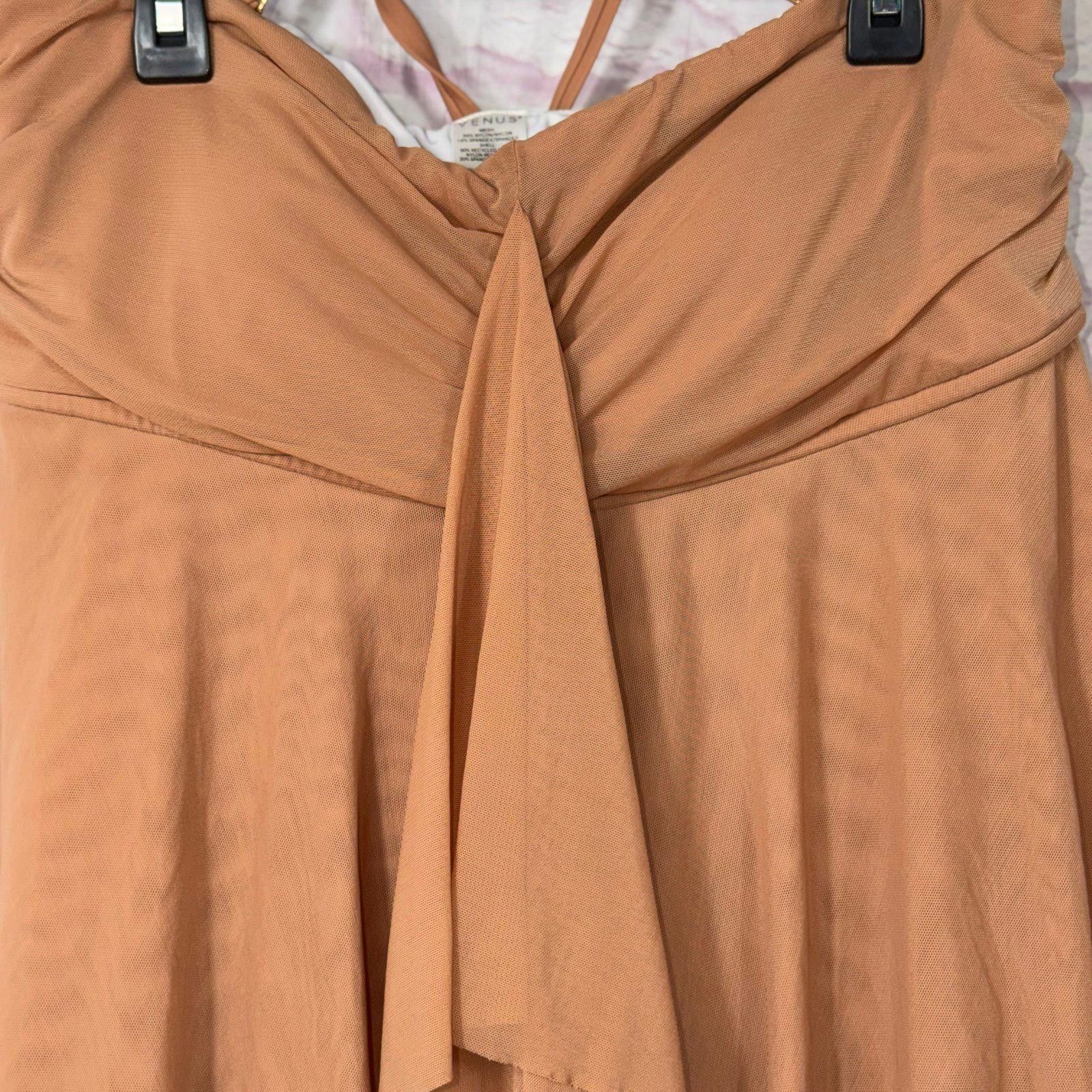 Venus VENUS Women's Halter Top in Tan Size 16 Size XXL / US 16-18 / IT 52-54 - 2 Thumbnail