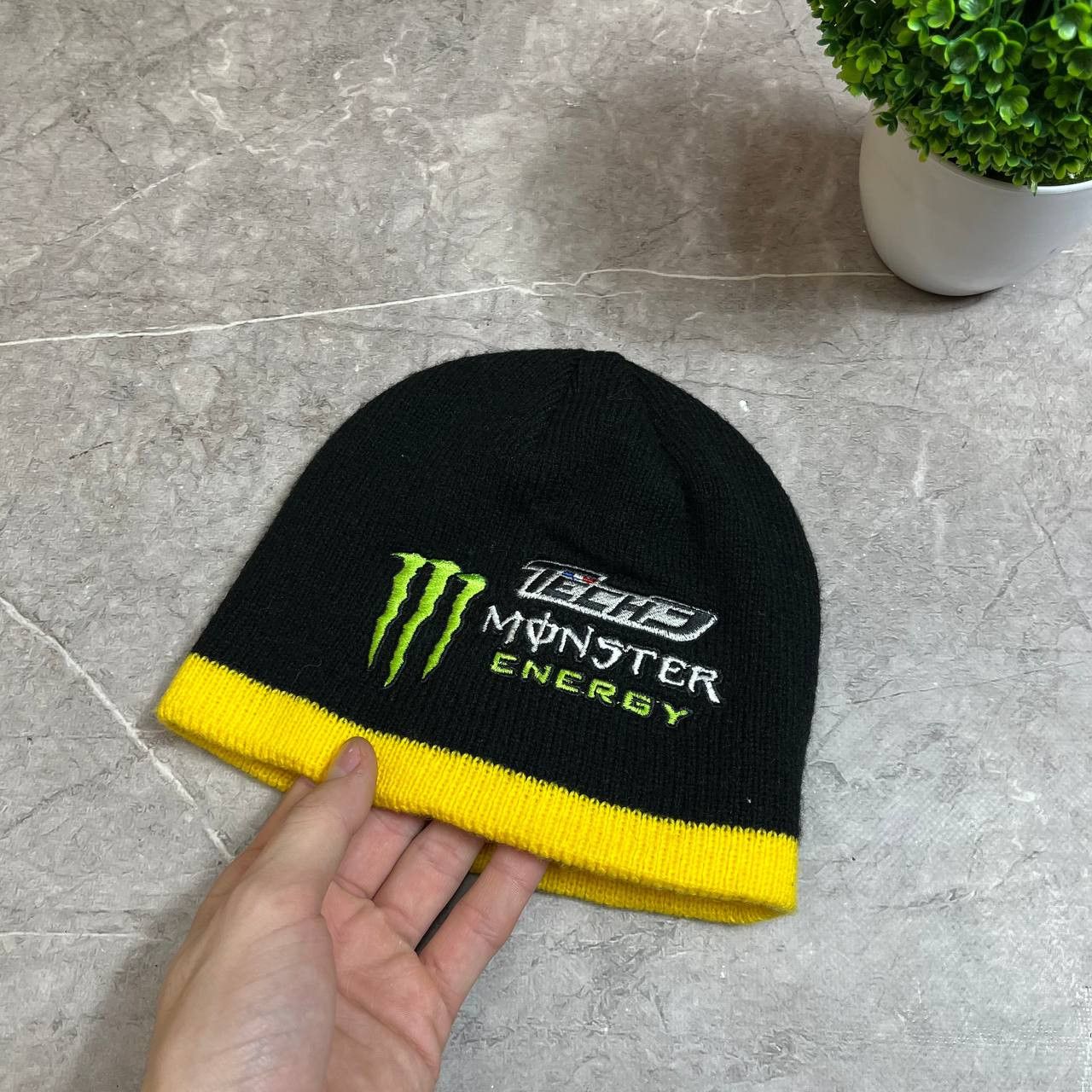 Vintage Vintage Tech3 Monster Energy Winter Hat OneSize Size ONE SIZE - 5 Thumbnail