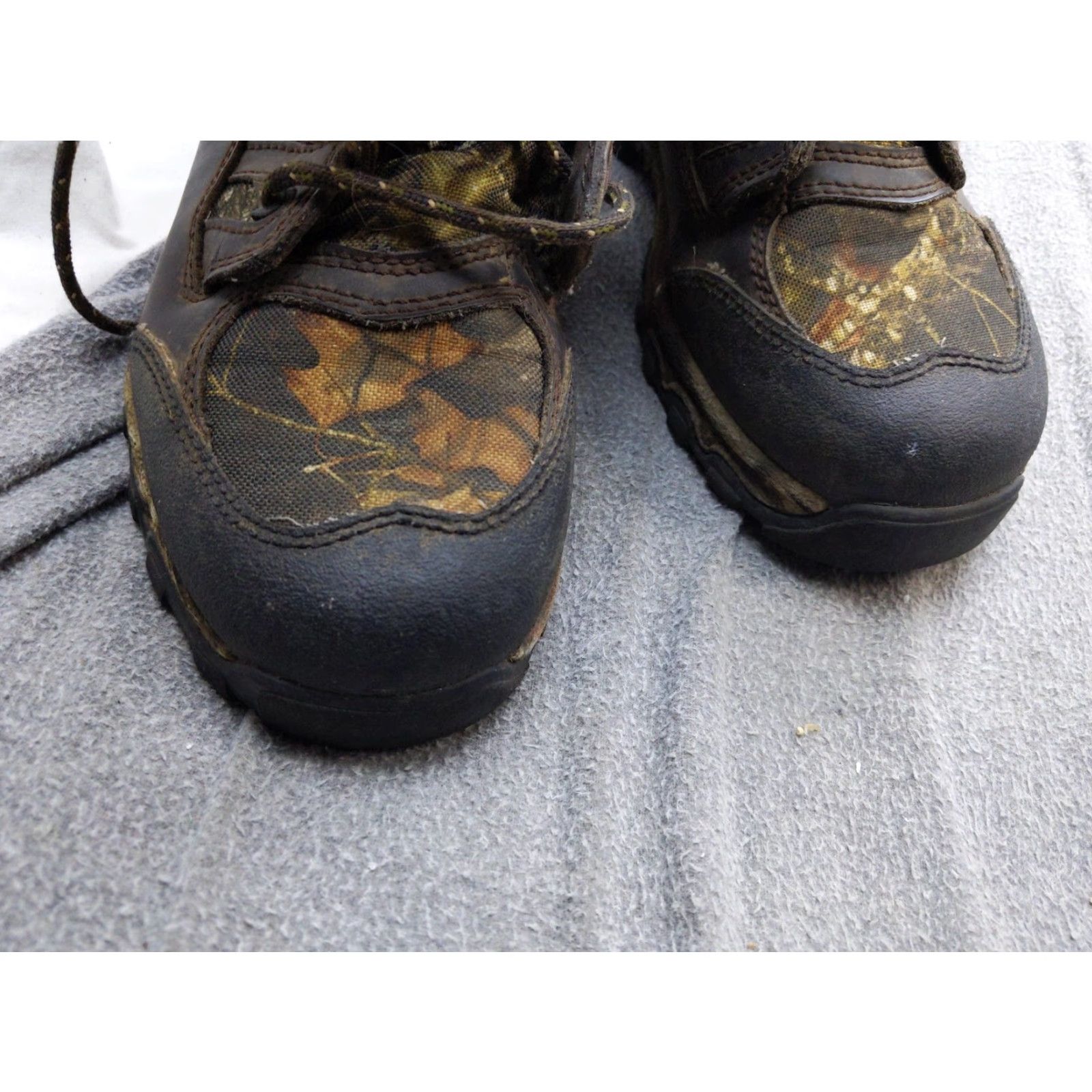 Vintage Irish Setter Hunt Snow Boots Womens US 8 Brown Leather Camouflage Waterproof 3887 Size US 8 / IT 38 - 4 Thumbnail