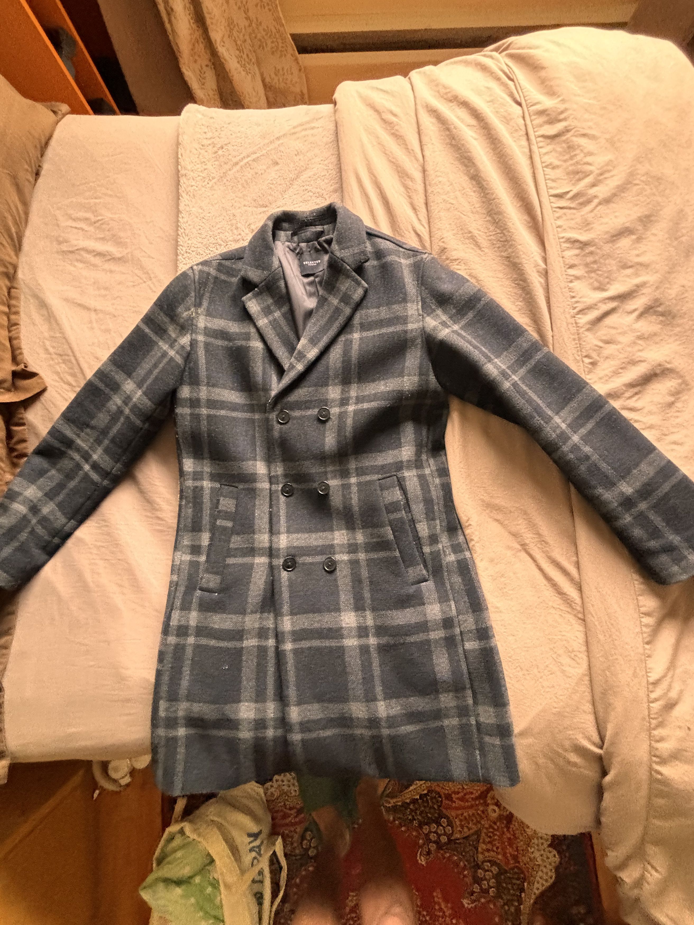 Selected Homme Selected Homme | Classic Wool Coat Size US M / EU 48-50 / 2 - 4 Thumbnail