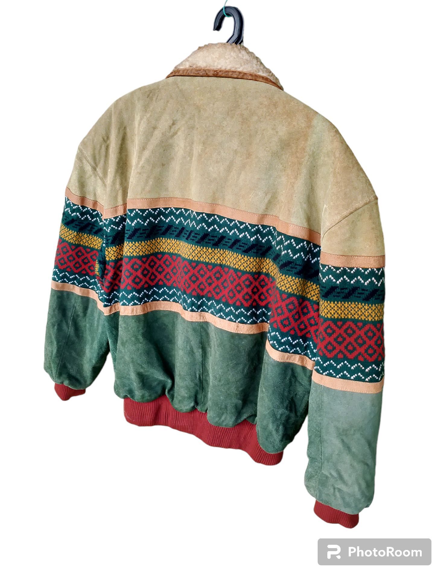 Japanese Brand Japanese Navajo Bomber Jacket Like Visvim Size US L / EU 52-54 / 3 - 11 Thumbnail