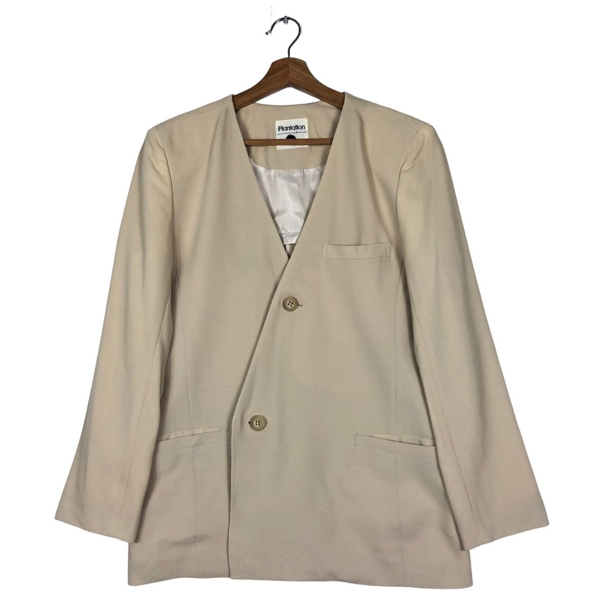 Issey Miyake 🔥Vintage 70’s Issey Miyake Plantation Y Neck Jacket Casual Size US M / EU 48-50 / 2 - 1 Thumbnail