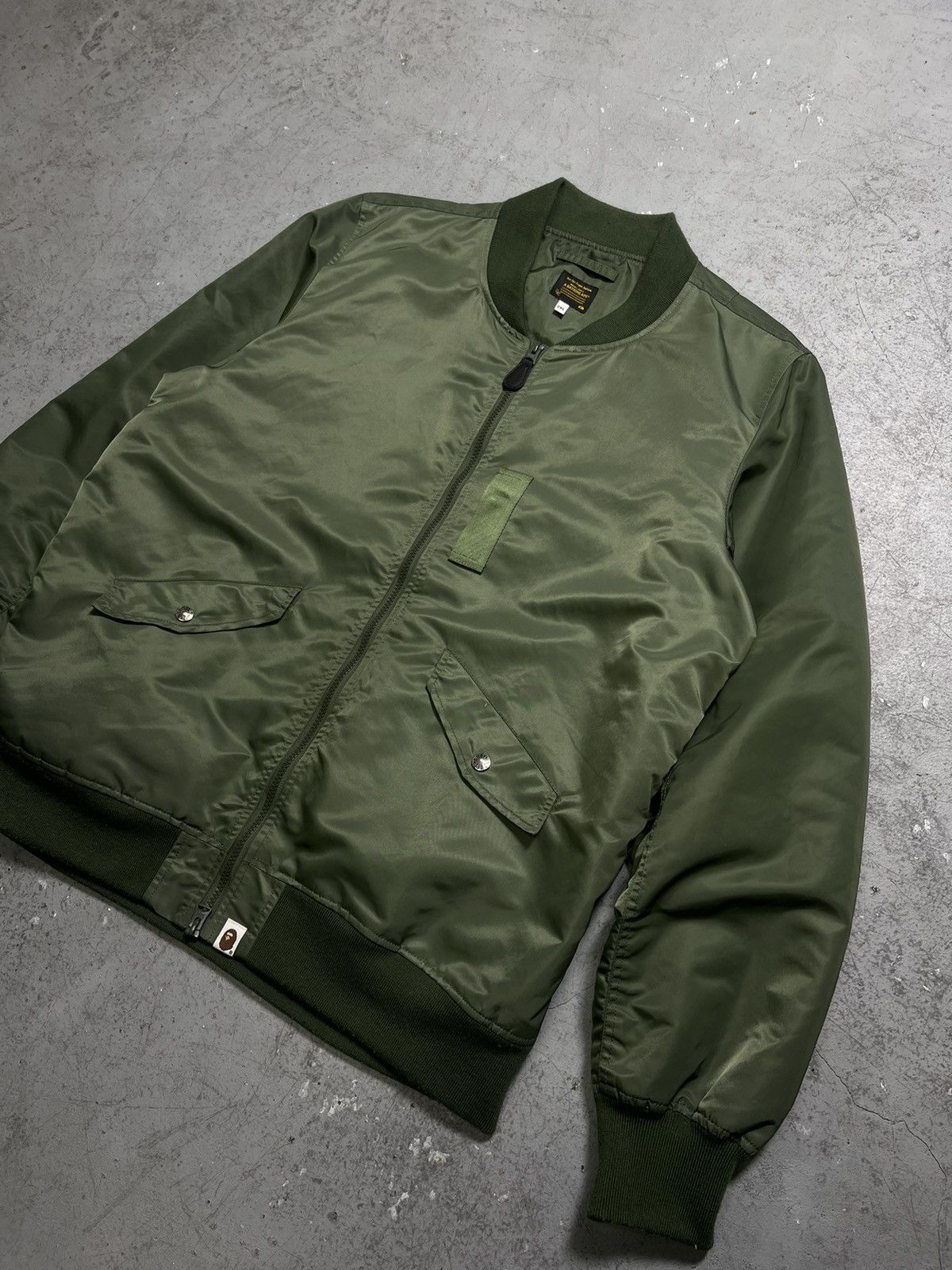 Bape A Bathing Ape Bomber Jacket Size US XXL / EU 58 / 5 - 3 Thumbnail