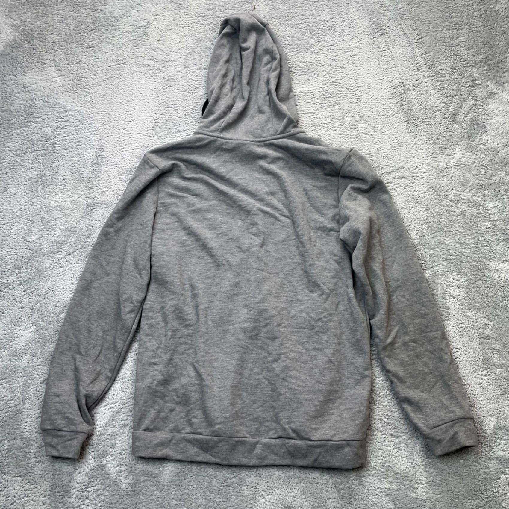 Nike Nike Hoodie Men M Gray Dri Fit Full Zip Training Kangaroo Pocket Size US M / EU 48-50 / 2 - 2 Thumbnail