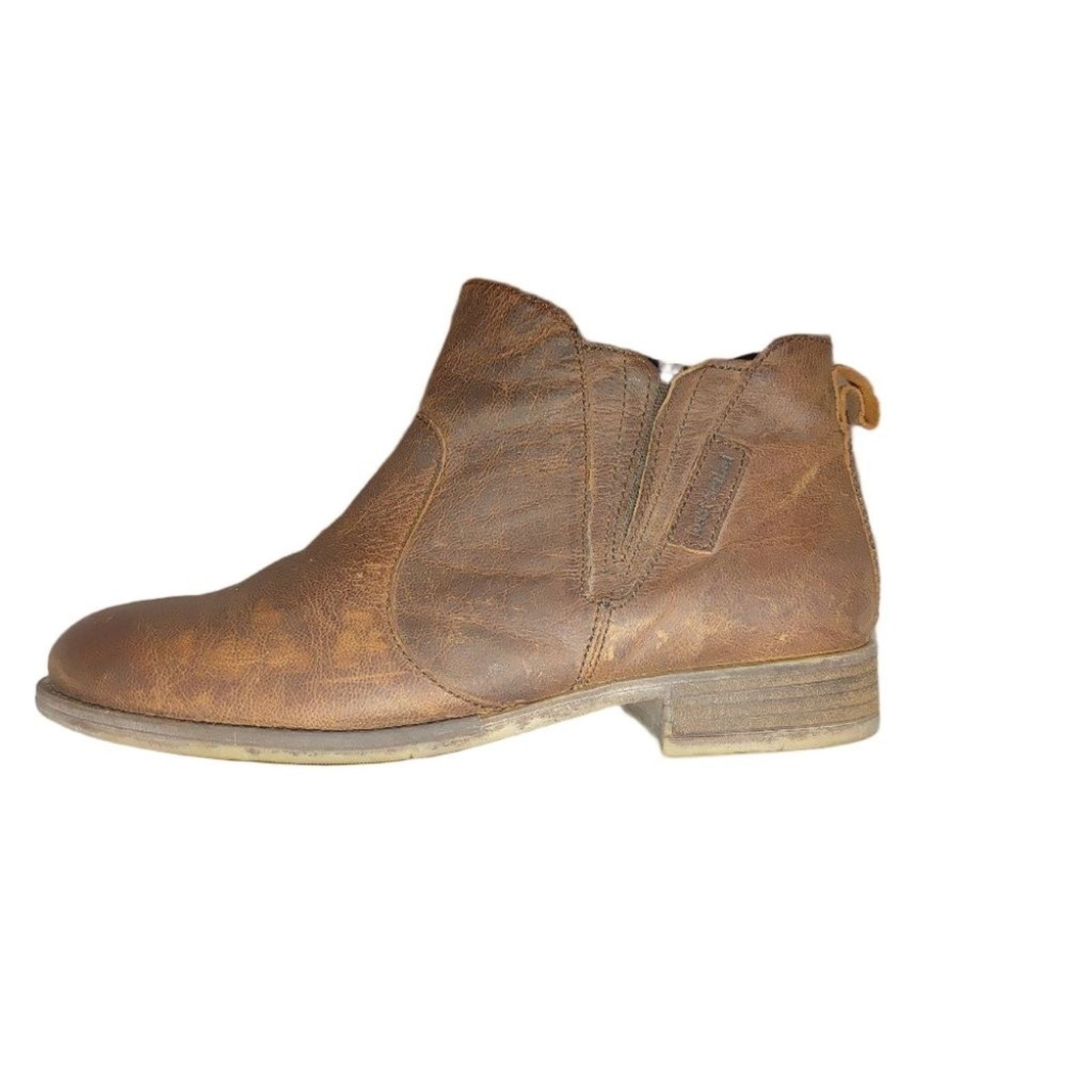 JOSEF SEIBAL Josef Seibel Sienna 45 Vintage Leather Ankle Bootie Size 40 Size US 9.5 / IT 39.5 - 1 Thumbnail