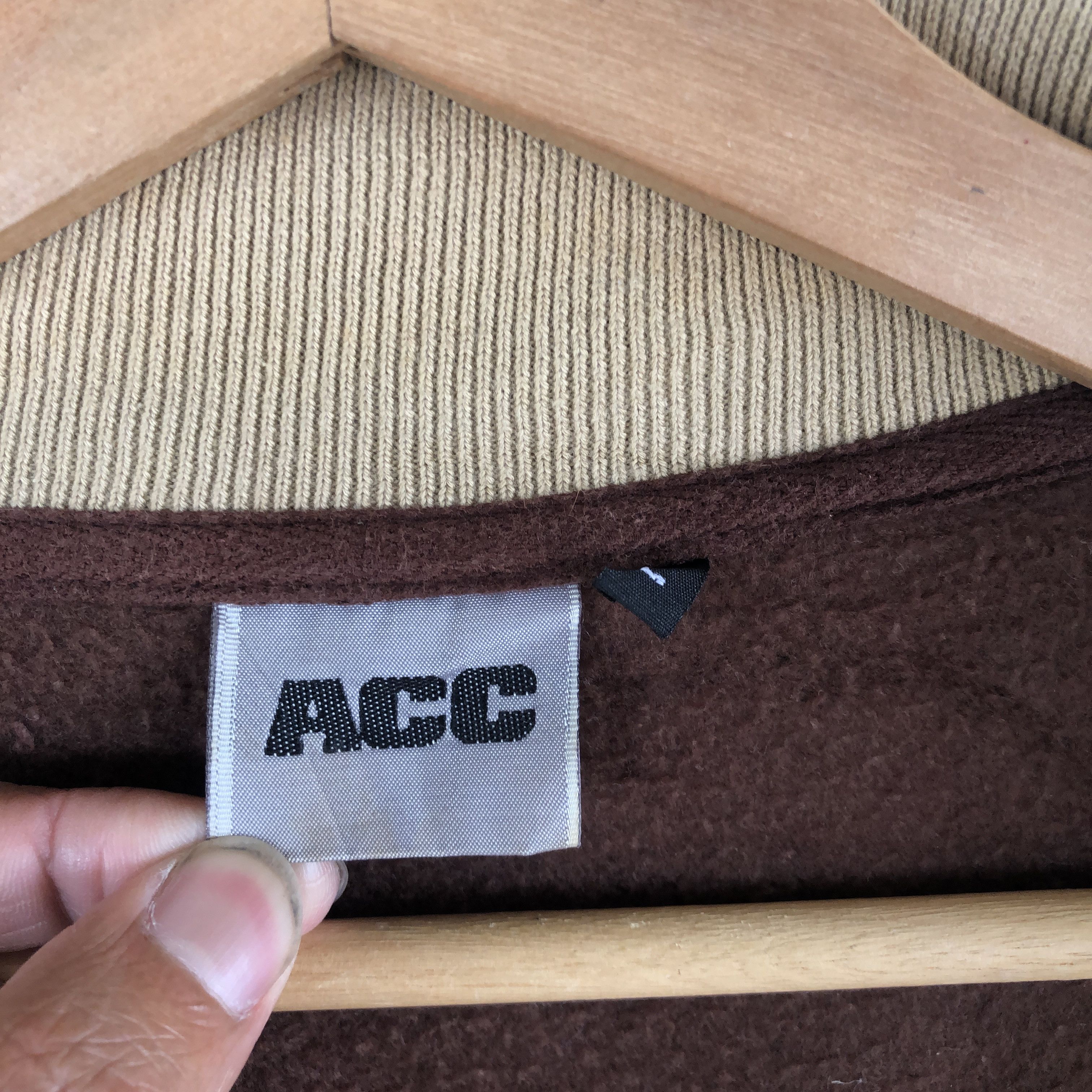 Japanese Brand × Vintage Vintage Japanese ACC Varsity Sweater Letterman Sweatshirt Size US XL / EU 56 / 4 - 12 Thumbnail