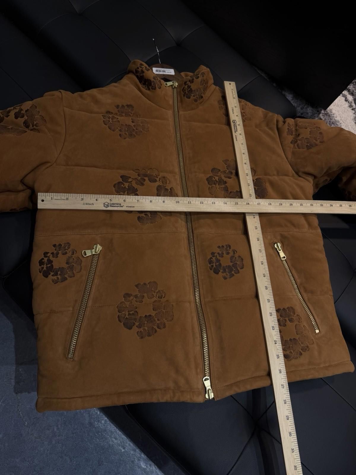 DENIM TEARS Denim Tears Leather Wreath Logo Jacket Medium Brand New Size US M / EU 48-50 / 2 - 7 Thumbnail