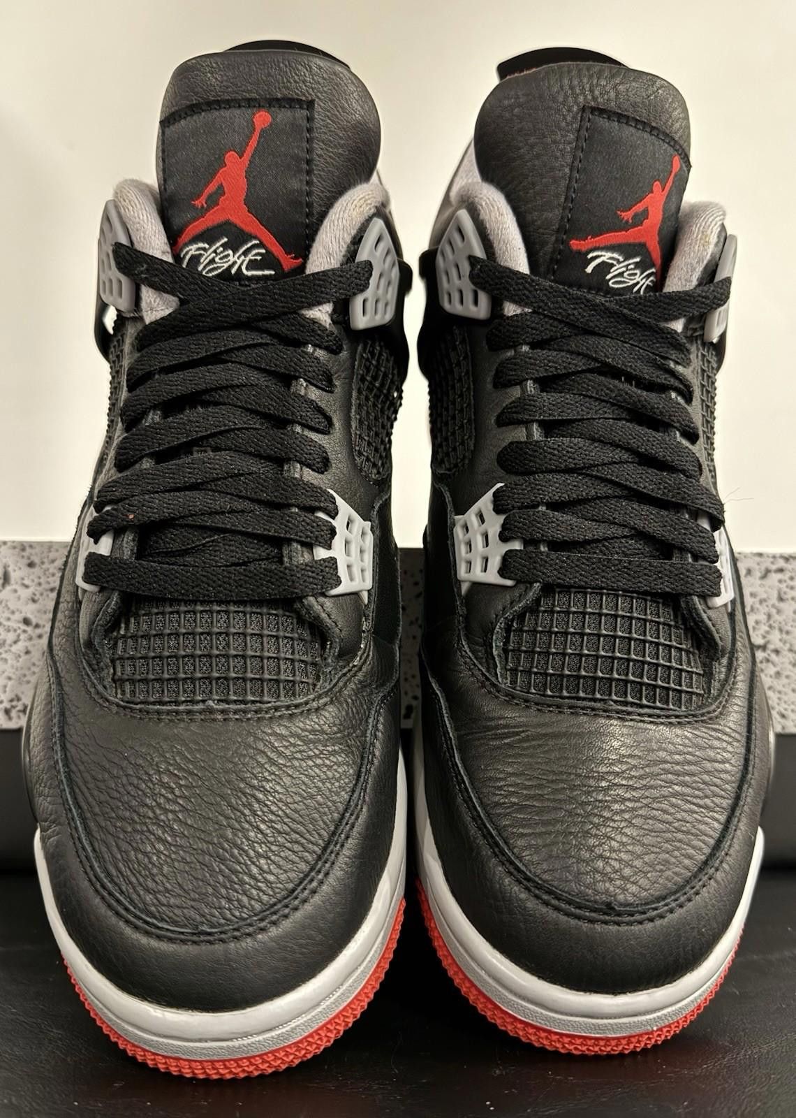 Jordan Brand Size 10.5 - Air Jordan 4 Retro Bred Reimagined Size US 10.5 / EU 43-44 - 4 Thumbnail