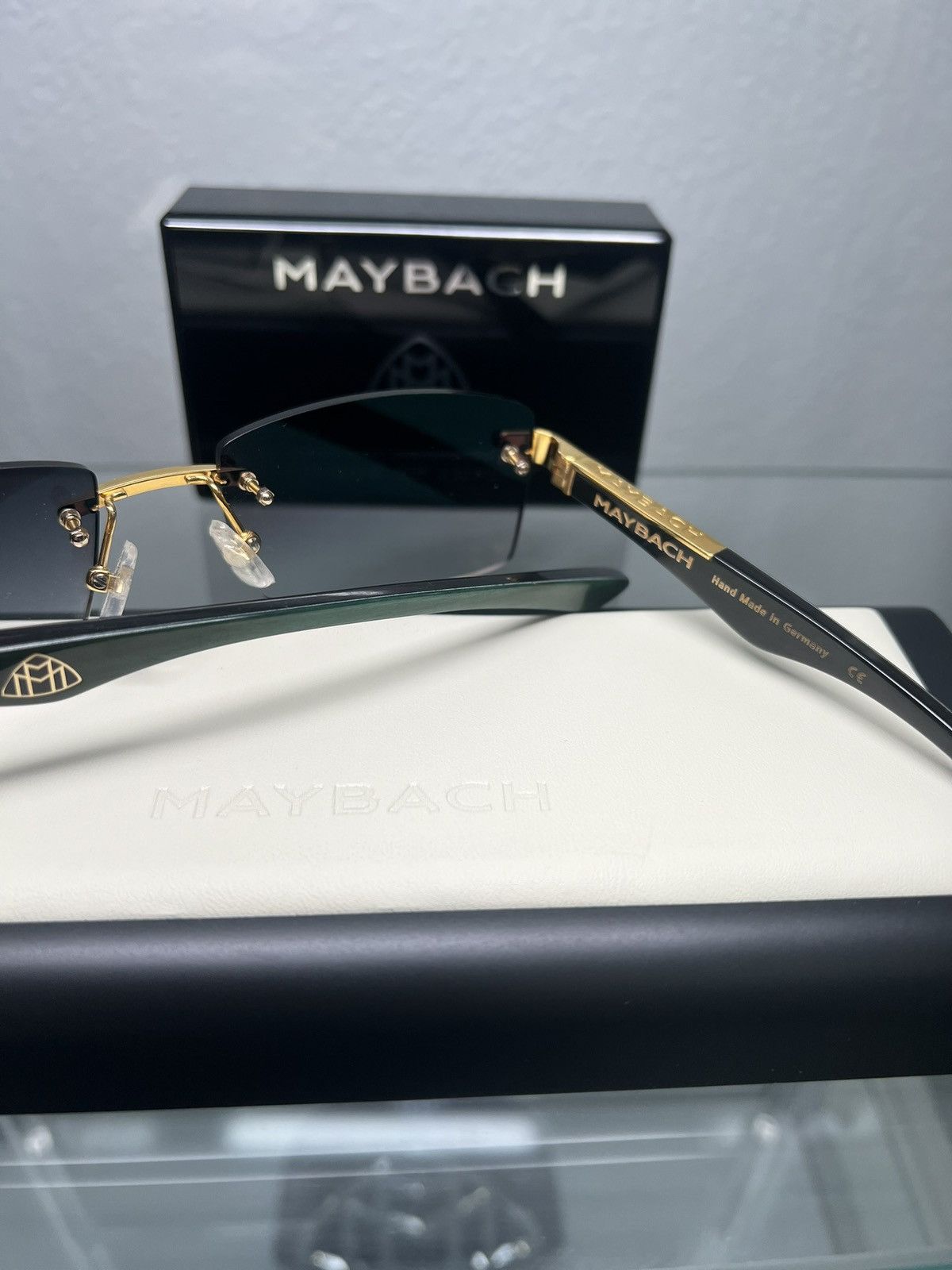 MAYBACH Eyewear Maybach The Artist III Rimless Sunglasses Size ONE SIZE - 3 Thumbnail