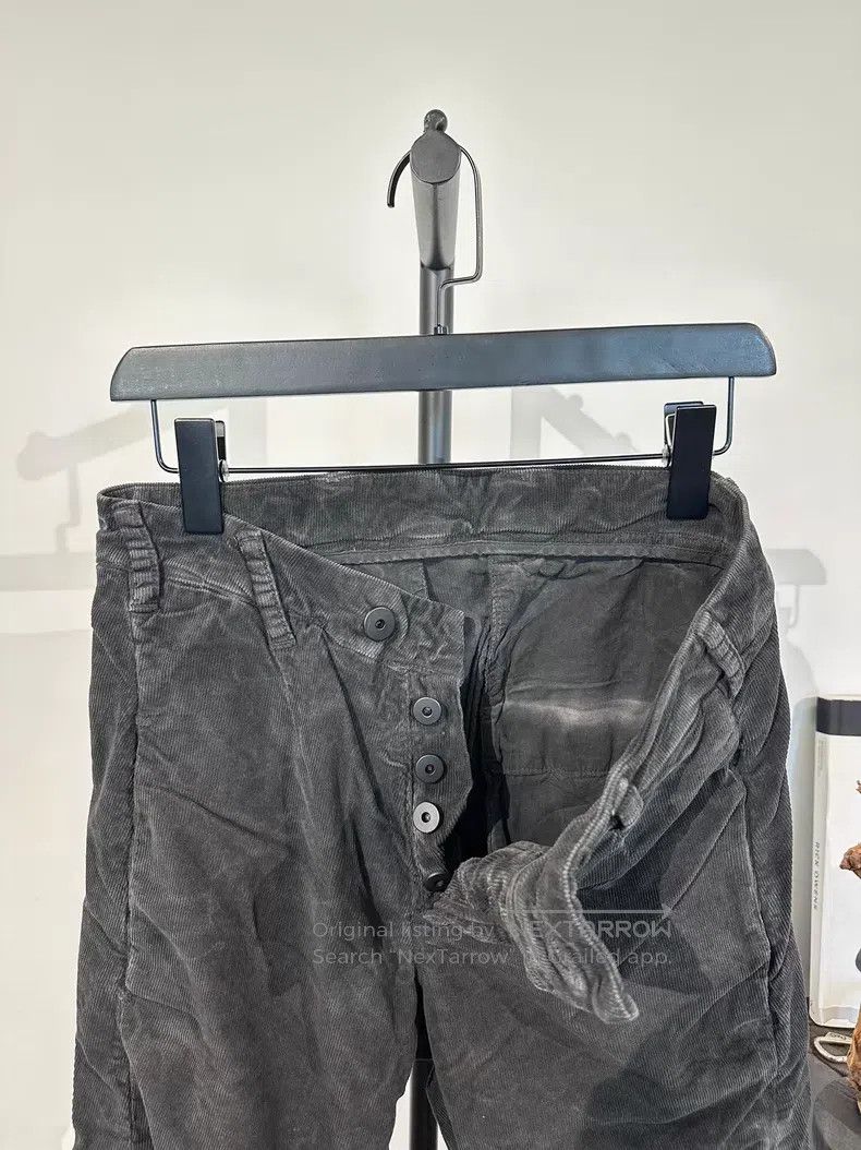 Boris Bidjan Saberi Boris Bidjan Saberi Size XS 11by bbs P2 corduroy washed vin Size US 26 / EU 42 - 4 Thumbnail