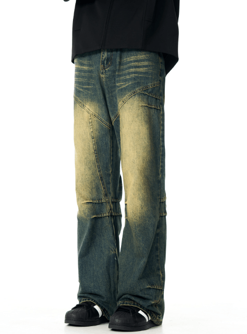 Japanese Brand × Jean American retro distressed Cleanfit loose casual jeans y2k Size US 32 / EU 48 - 2 Thumbnail