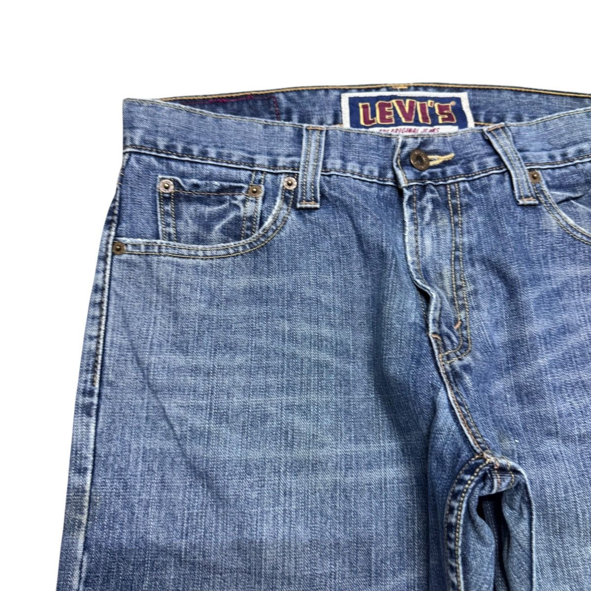 Levi's Levis 527 Low Bootcut Jeans Size US 32 / EU 48 - 4 Thumbnail