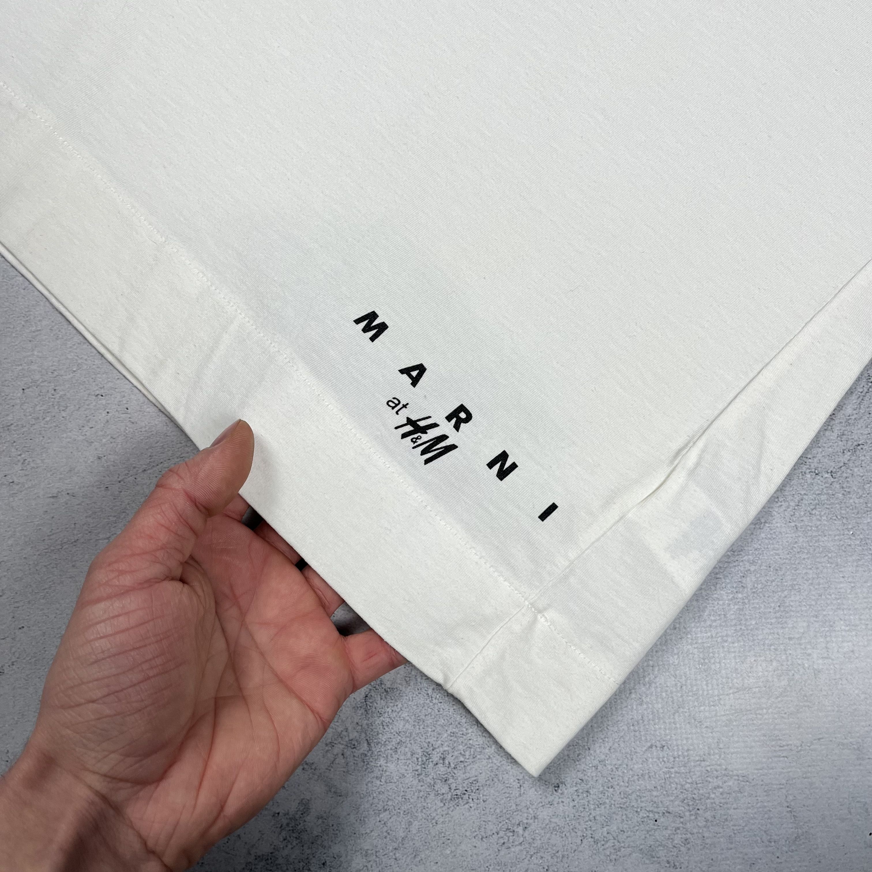 Marni Marni For H&M Art Big Logo T Shirt SS12 Size US L / EU 52-54 / 3 - 6 Thumbnail