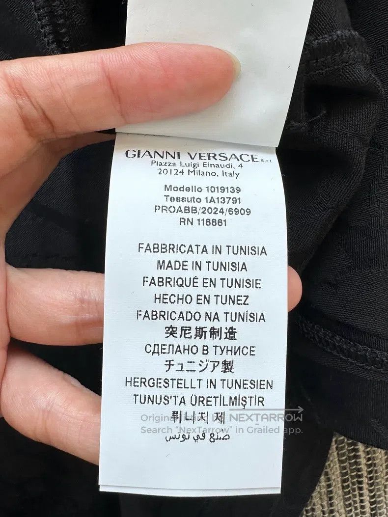Versace Versace Black zippered jacket Size US XL / EU 56 / 4 - 5 Thumbnail