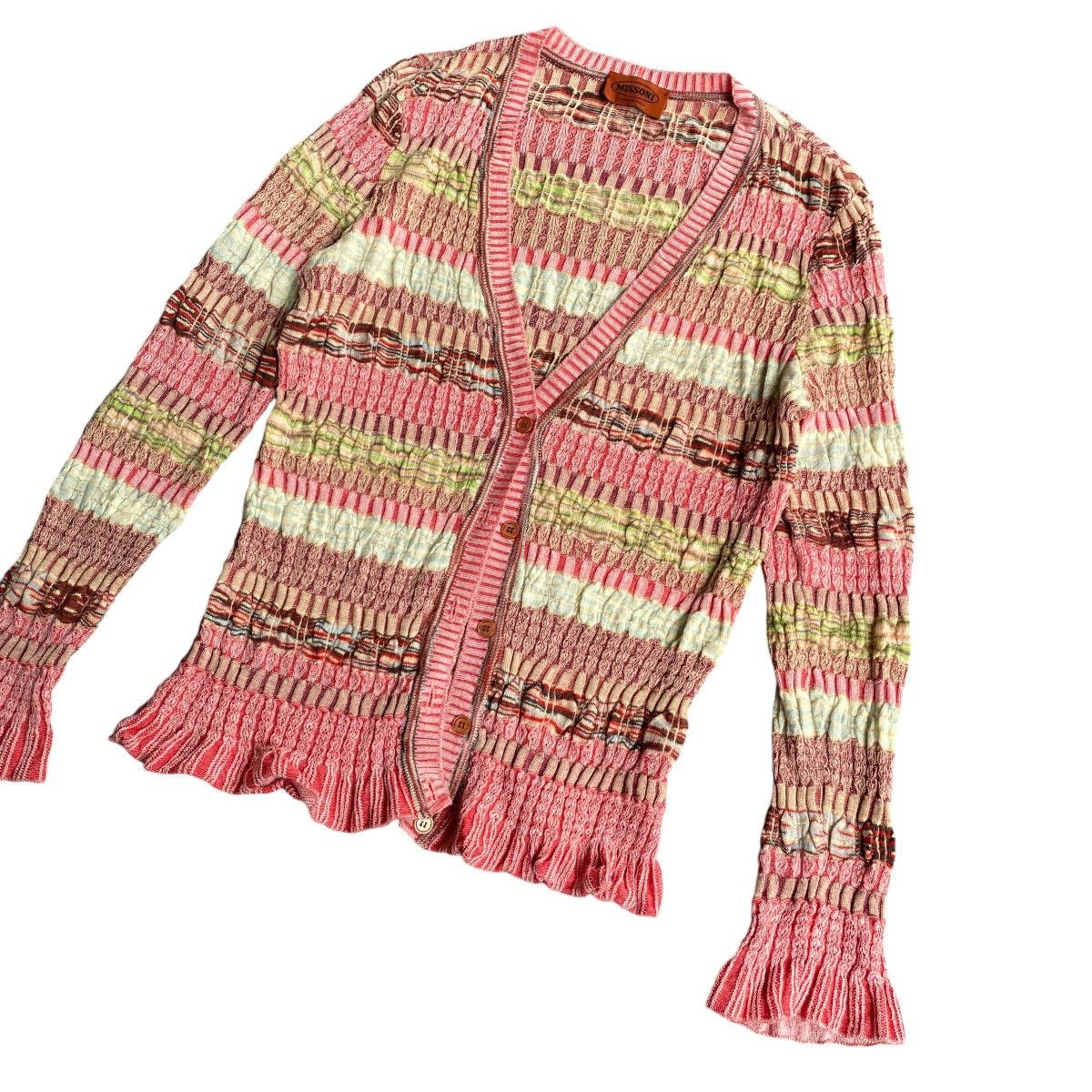 Missoni RARE Missoni co-ord wool knit cardigan Size XL / US 12-14 / IT 48-50 - 5 Thumbnail