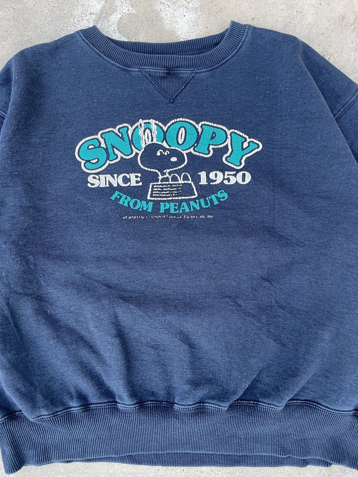 Peanuts × Vintage Vintage Snoopy Since 1950 Sweatshirt Size US L / EU 52-54 / 3 - 2 Thumbnail