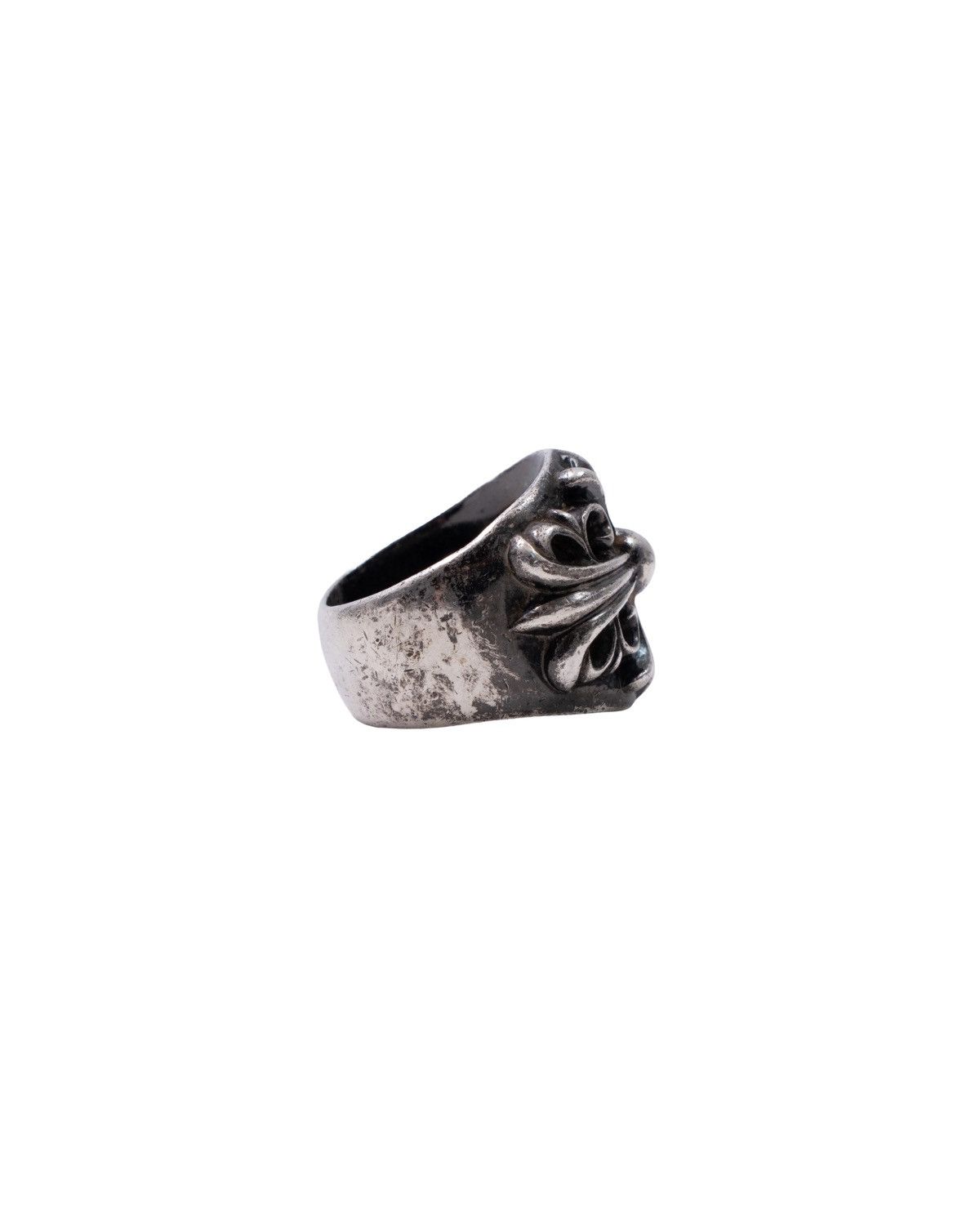 Chrome Hearts *VERY RARE* Chrome Hearts Black Rhodium Keeper Ring Size ONE SIZE - 2 Thumbnail