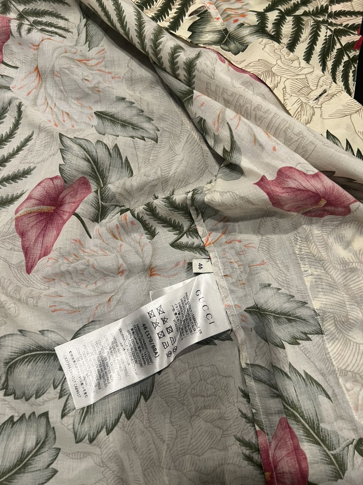 Gucci Gucci Hawaiian Shirt Size US S / EU 44-46 / 1 - 5 Thumbnail