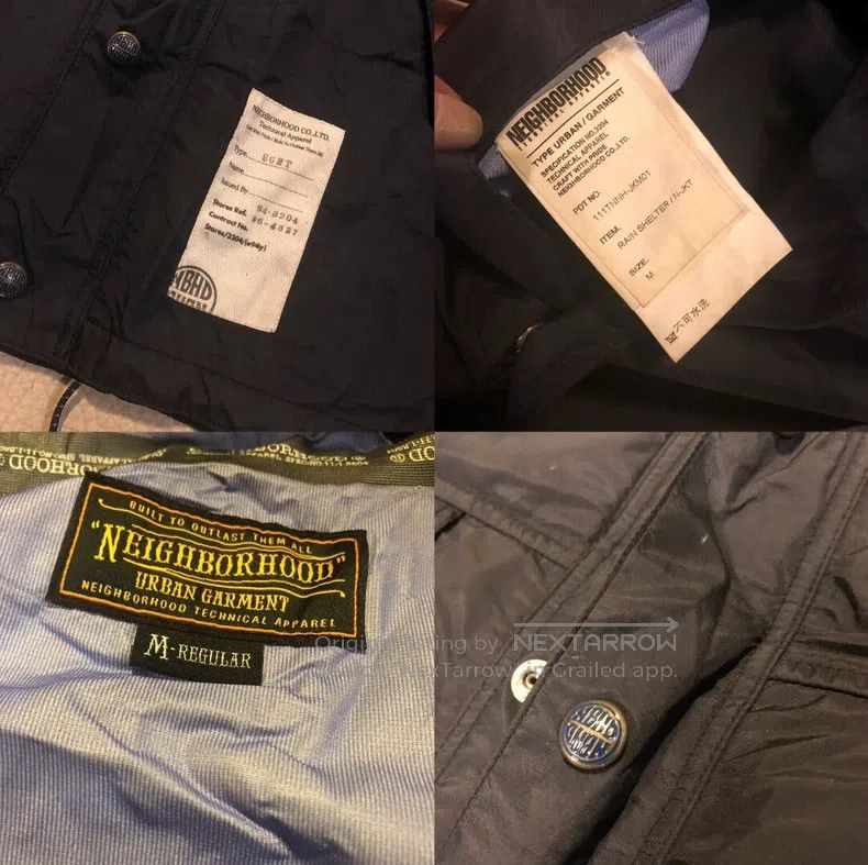 Neighborhood Neighborhood Navy Blue Men's Windbreaker Size US M / EU 48-50 / 2 - 7 Thumbnail