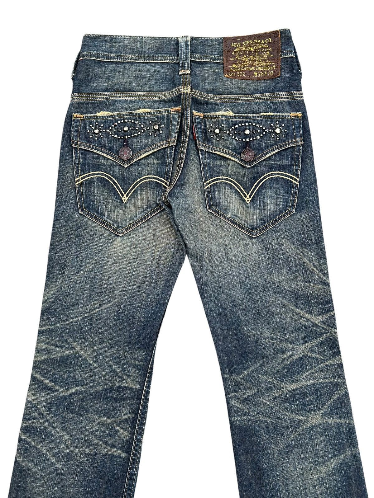 Kapital VINTAGE LEVIS HIPPIES STYLE RUSTY DISTRESSED DENIM JEANS Size US 30 / EU 46 - 7 Thumbnail