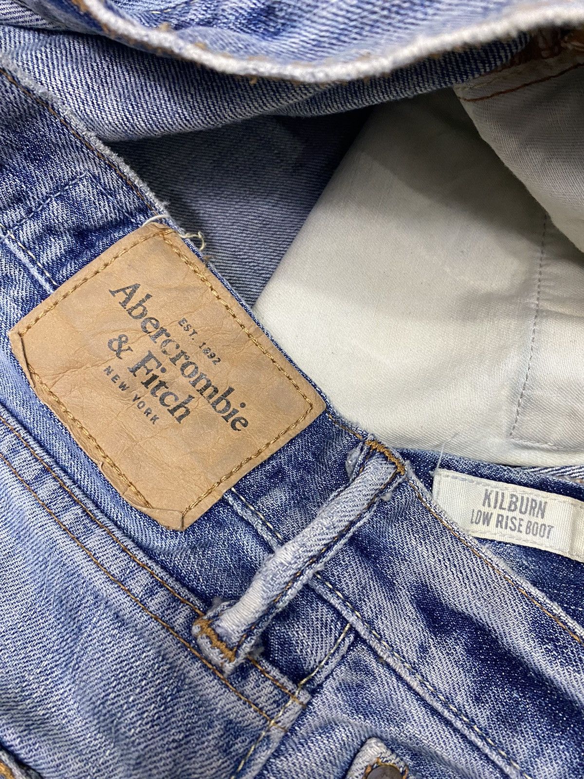 Acne Studios 🔥ABERCROMBIE & FITCH LOW RISE BOOTCUT FLARE JEANS Size US 34 / EU 50 - 8 Thumbnail