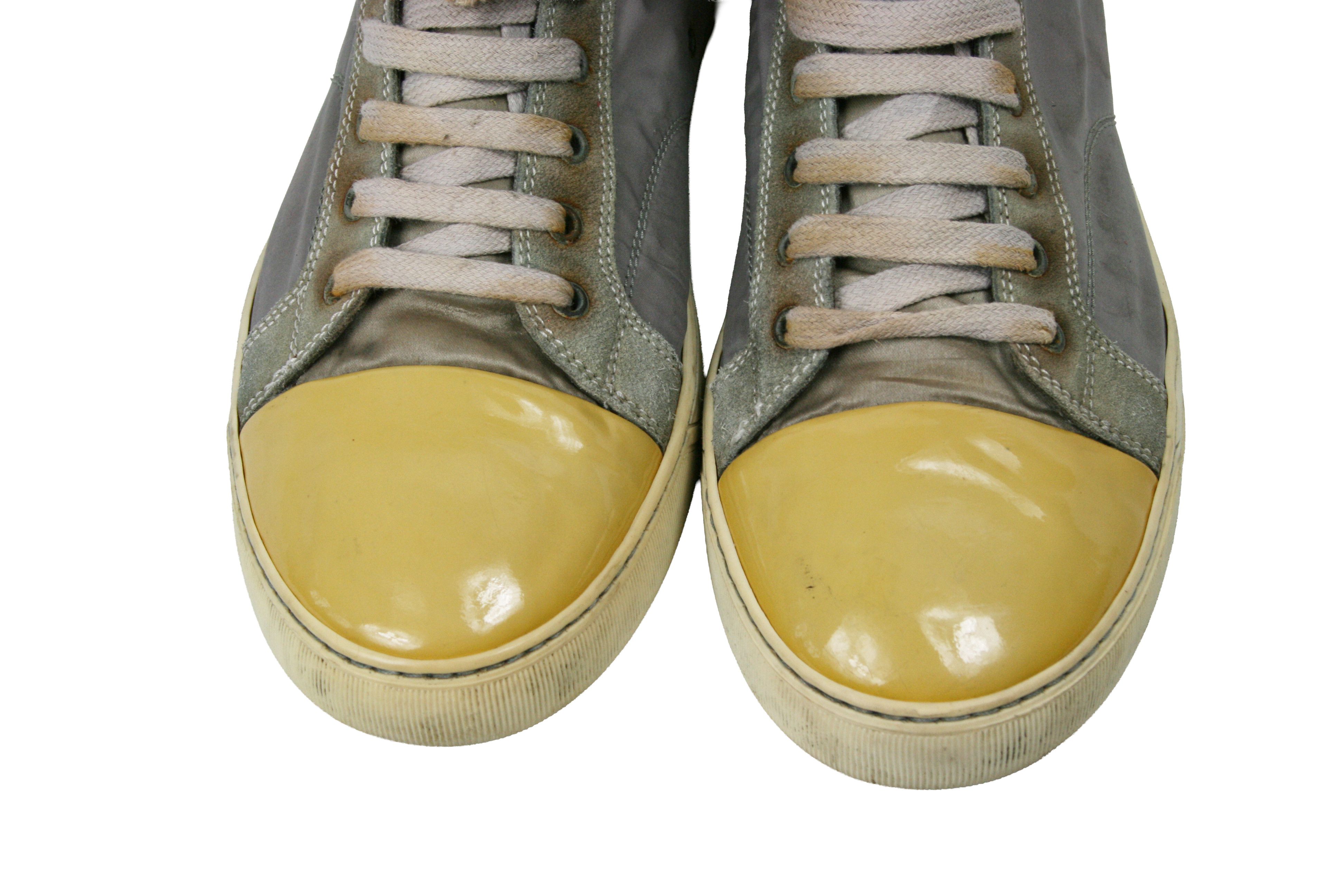Lanvin DDB1 Distressed Hi-Top Sneakers Size US 10 / EU 43 - 5 Thumbnail